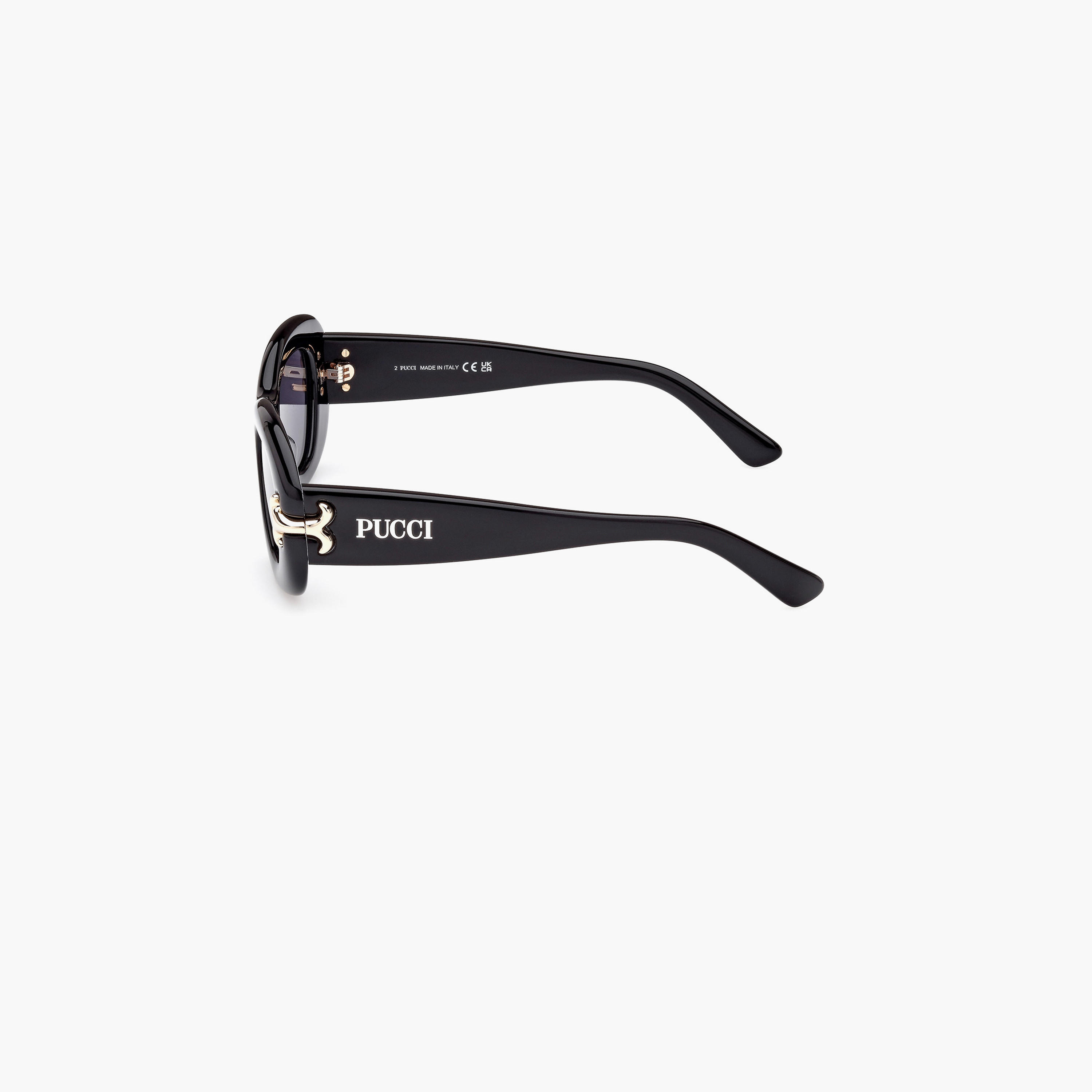 Pucci 52MM Smoke Rectangle Sunglasses EP021001A52-women-sunglasses-image-5