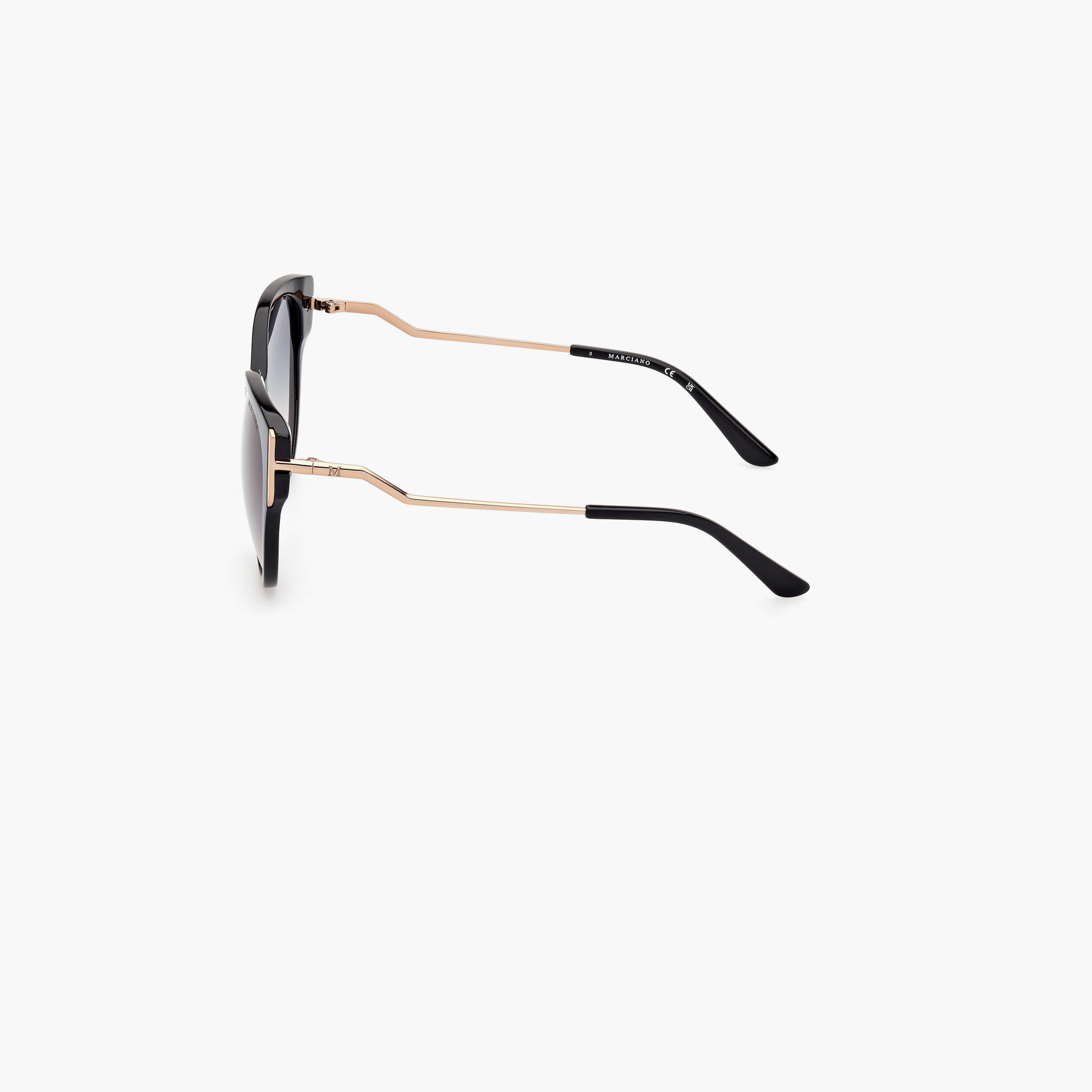 يخمن نظارة شمسية عيون القطة هندسية لون إزرق متدرج 56مم GM083401W56-women-sunglasses-image-5