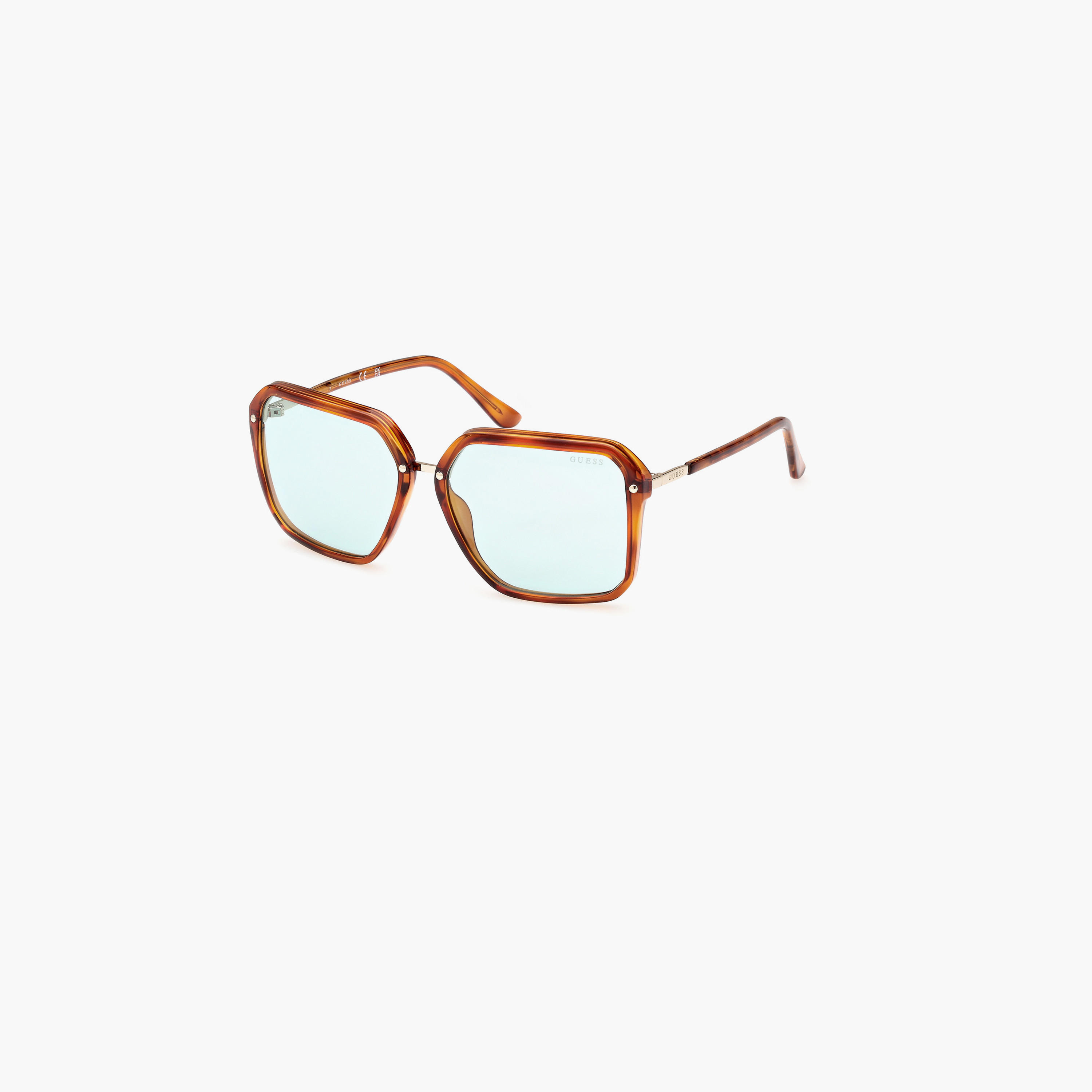 Guess 57MM Blue Square Sunglasses GU788853V57-women-sunglasses-image-1
