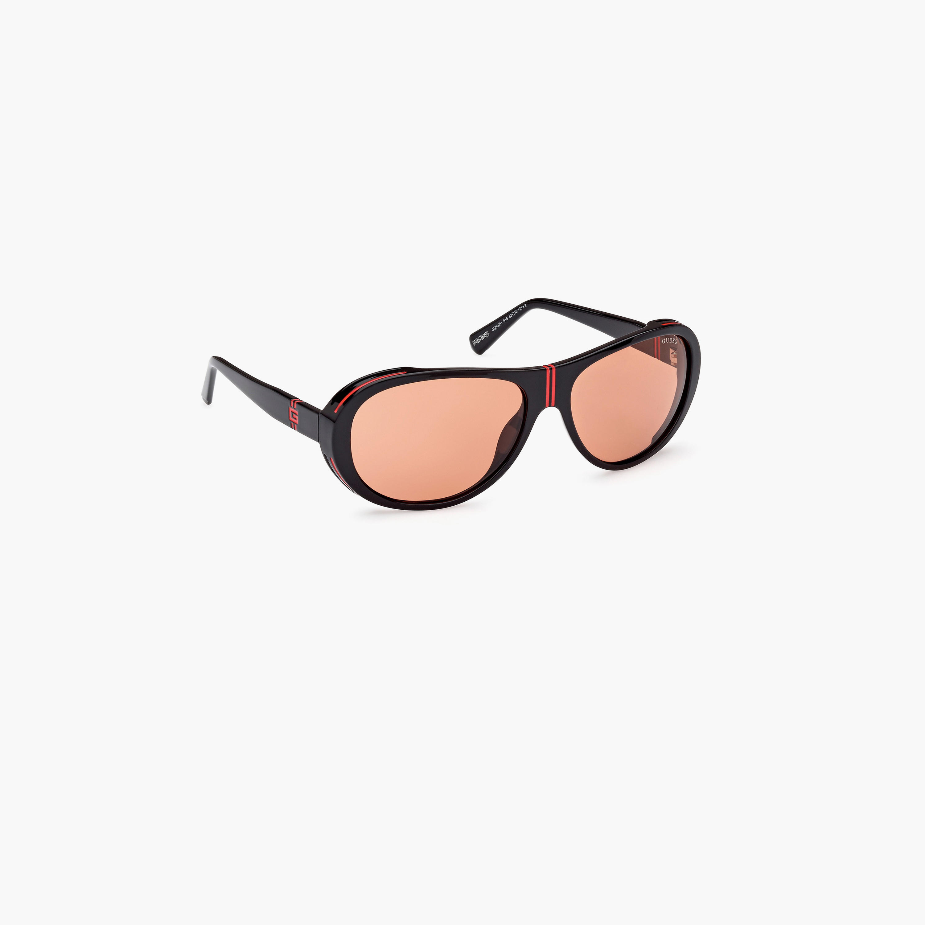 يخمن نظارة شمسية بيضاوية لون خمري 62مم GU0008101S62-men-sunglasses-image-3