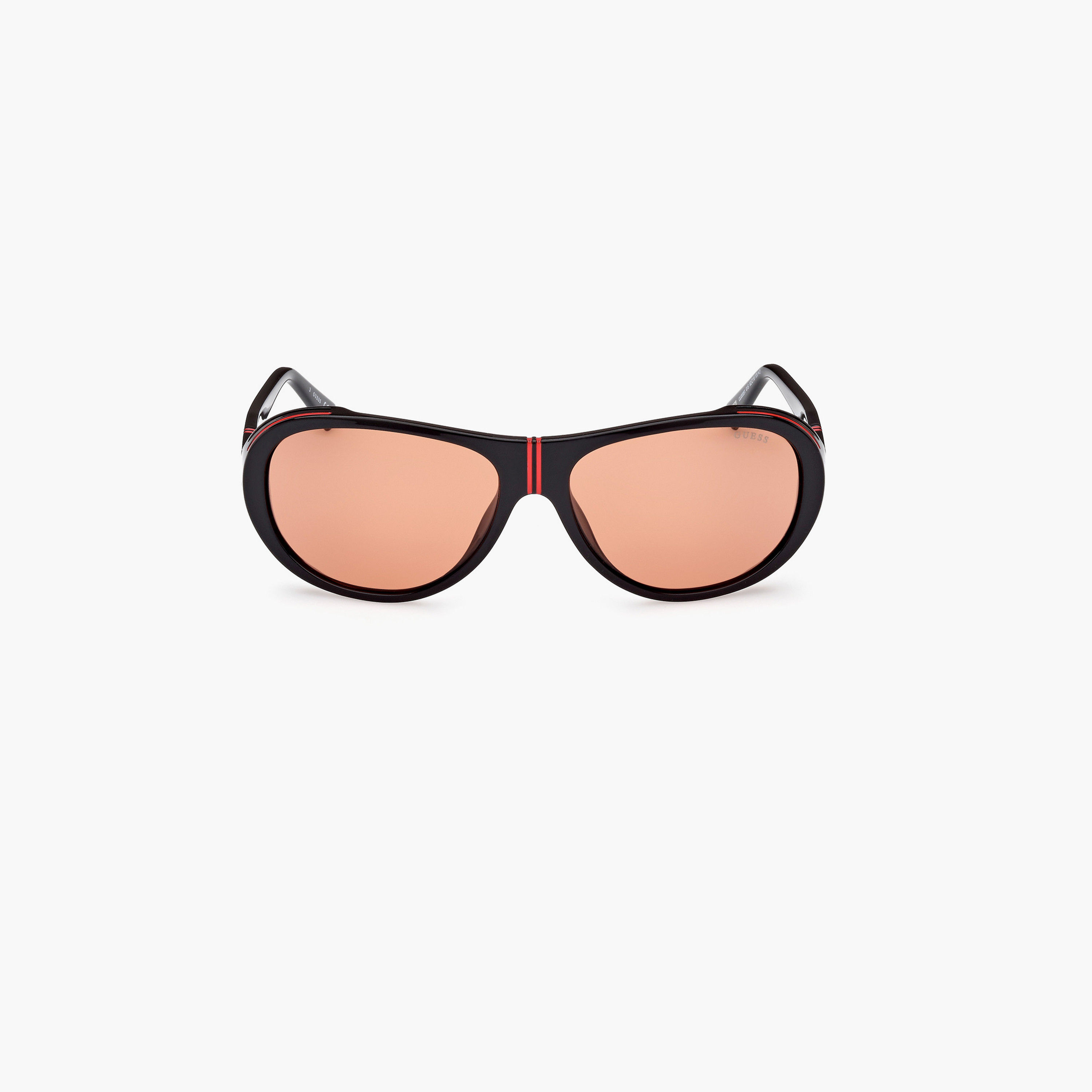 يخمن نظارة شمسية بيضاوية لون خمري 62مم GU0008101S62-men-sunglasses-image-4