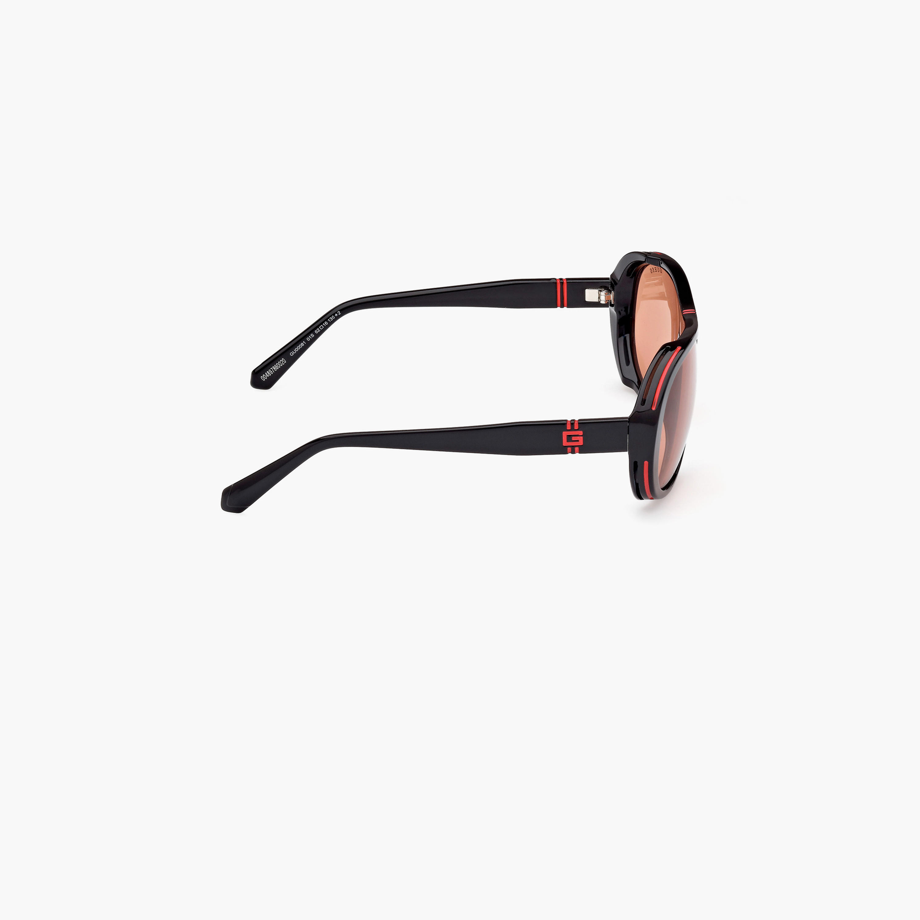 يخمن نظارة شمسية بيضاوية لون خمري 62مم GU0008101S62-men-sunglasses-image-9