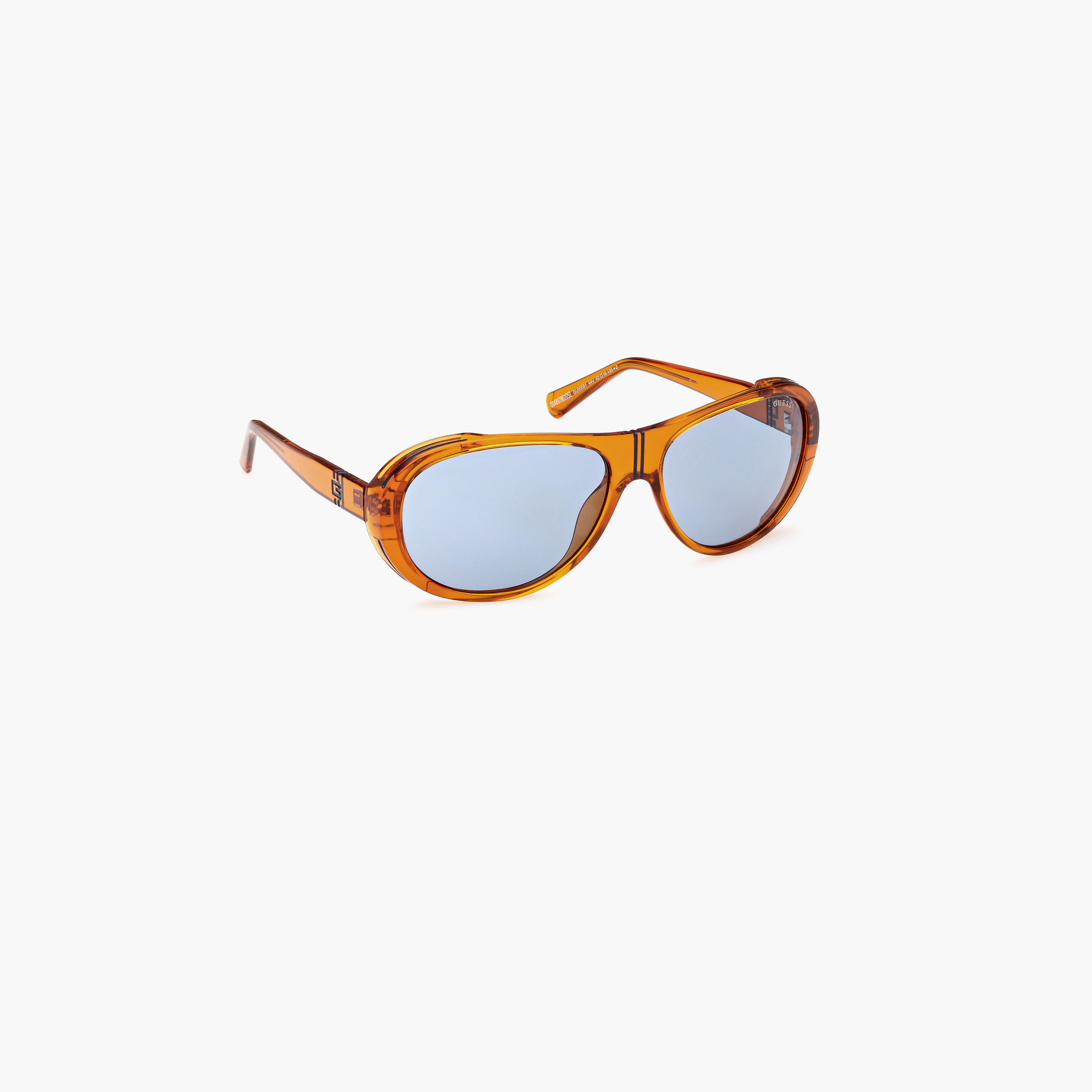 Guess 62MM Blue Oval Sunglasses GU0008144V62-men-sunglasses-image-3