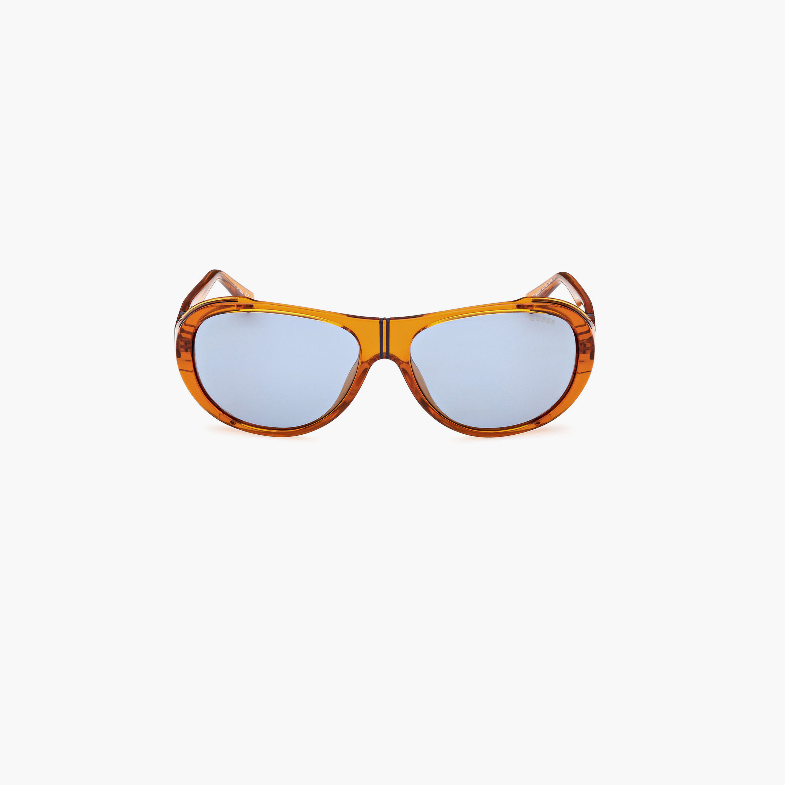 Guess 62MM Blue Oval Sunglasses GU0008144V62-men-sunglasses-image-4