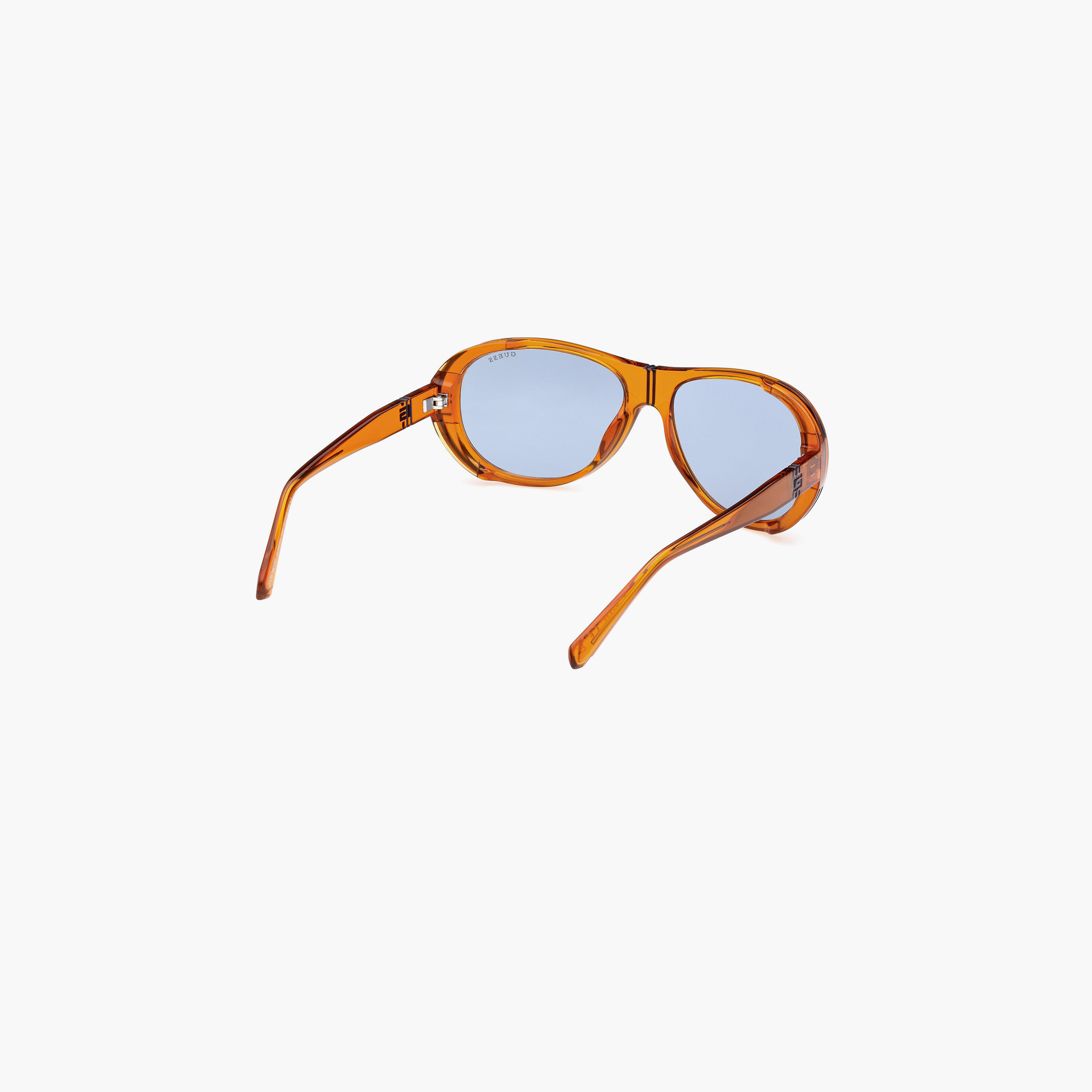 يخمن نظارة شمسية بيضاوية لون إزرق 62مم GU0008144V62-men-sunglasses-image-8