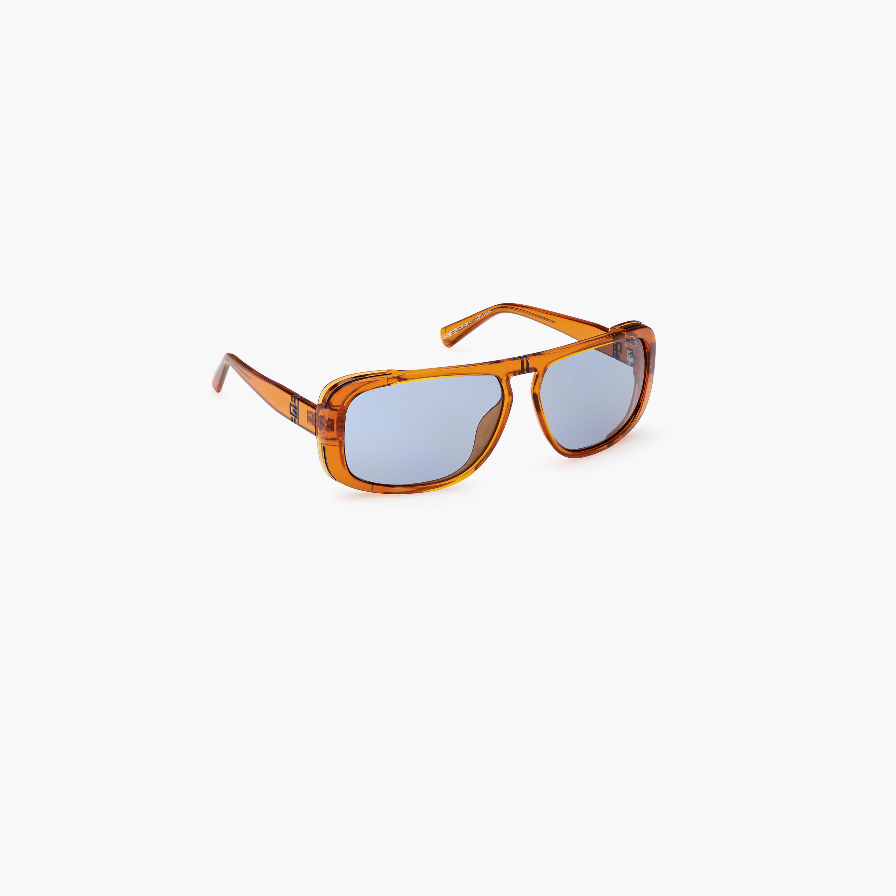 يخمن نظارة شمسية مستطيلة لون إزرق 62مم GU0008244V62-men-sunglasses-image-3