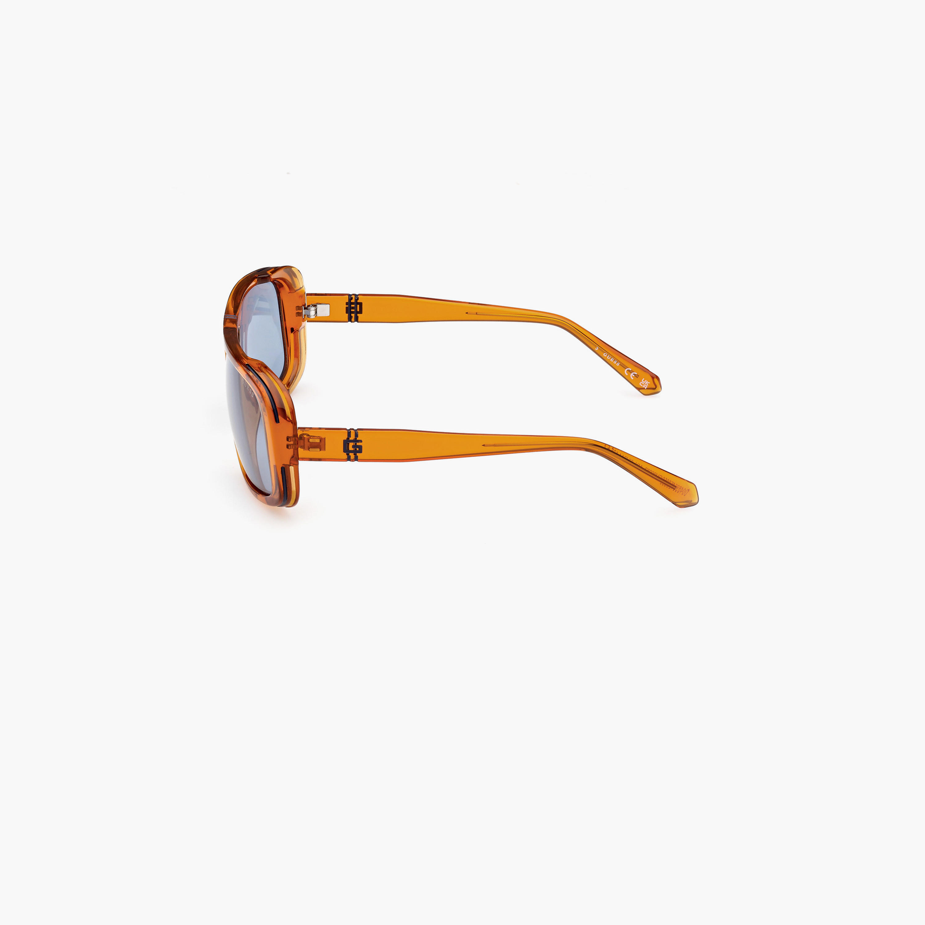 يخمن نظارة شمسية مستطيلة لون إزرق 62مم GU0008244V62-men-sunglasses-image-5