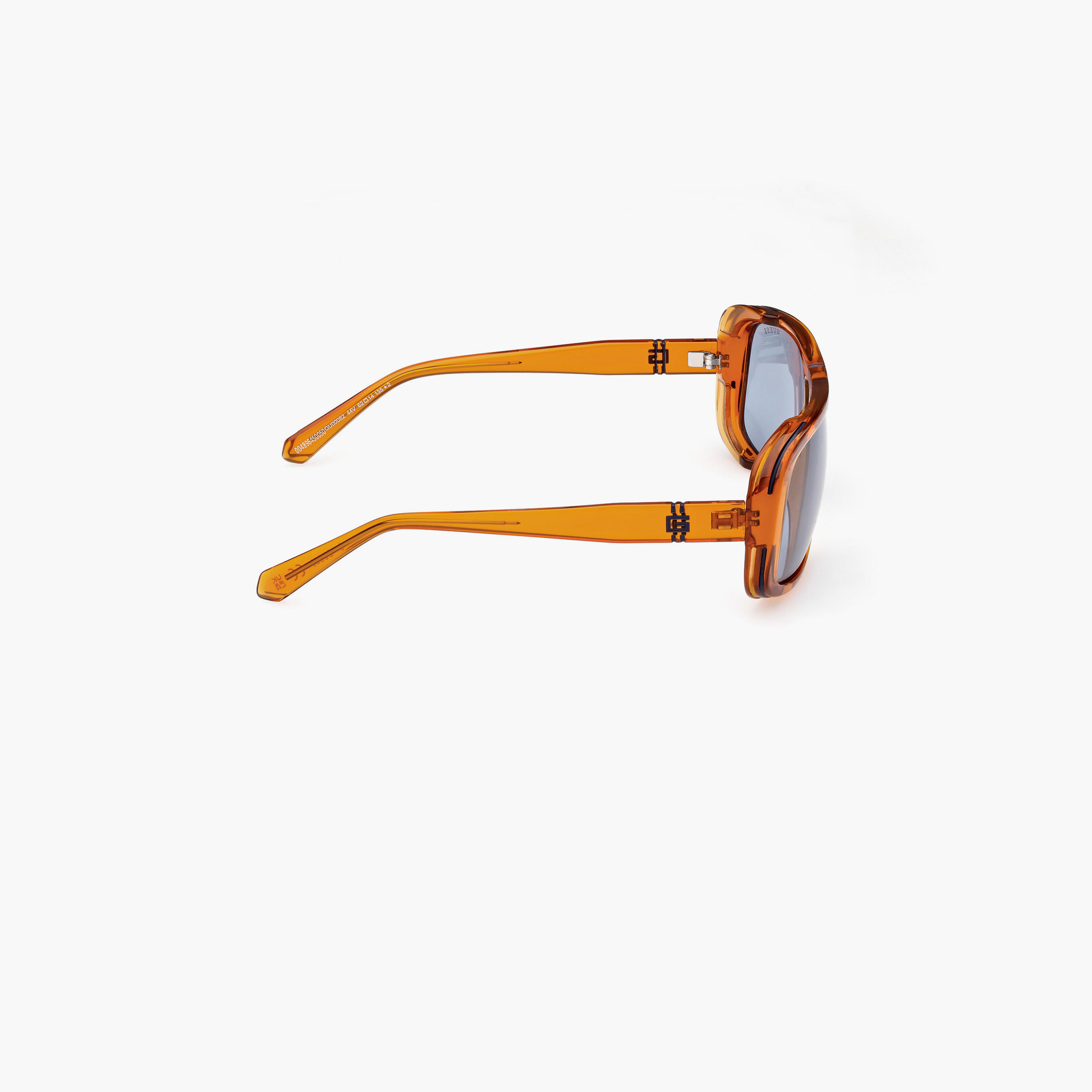 يخمن نظارة شمسية مستطيلة لون إزرق 62مم GU0008244V62-men-sunglasses-image-9