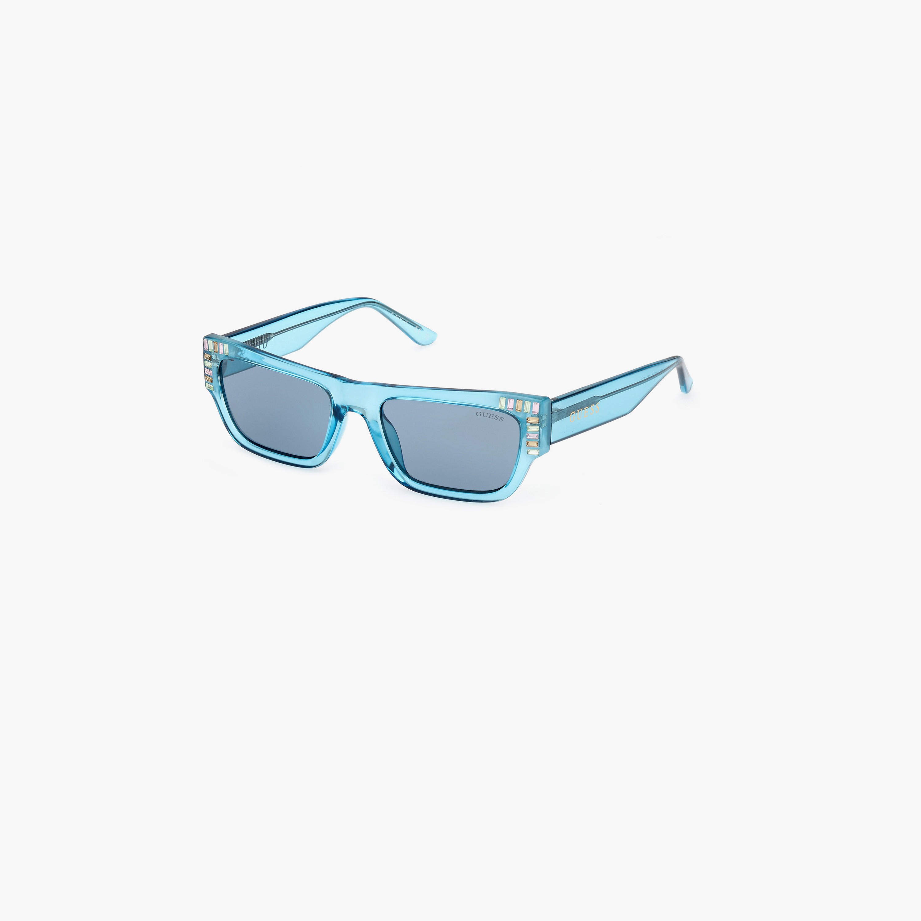 يخمن نظارة شمسية مستطيلة لون إزرق 53مم GU790289V53-women-sunglasses-image-1