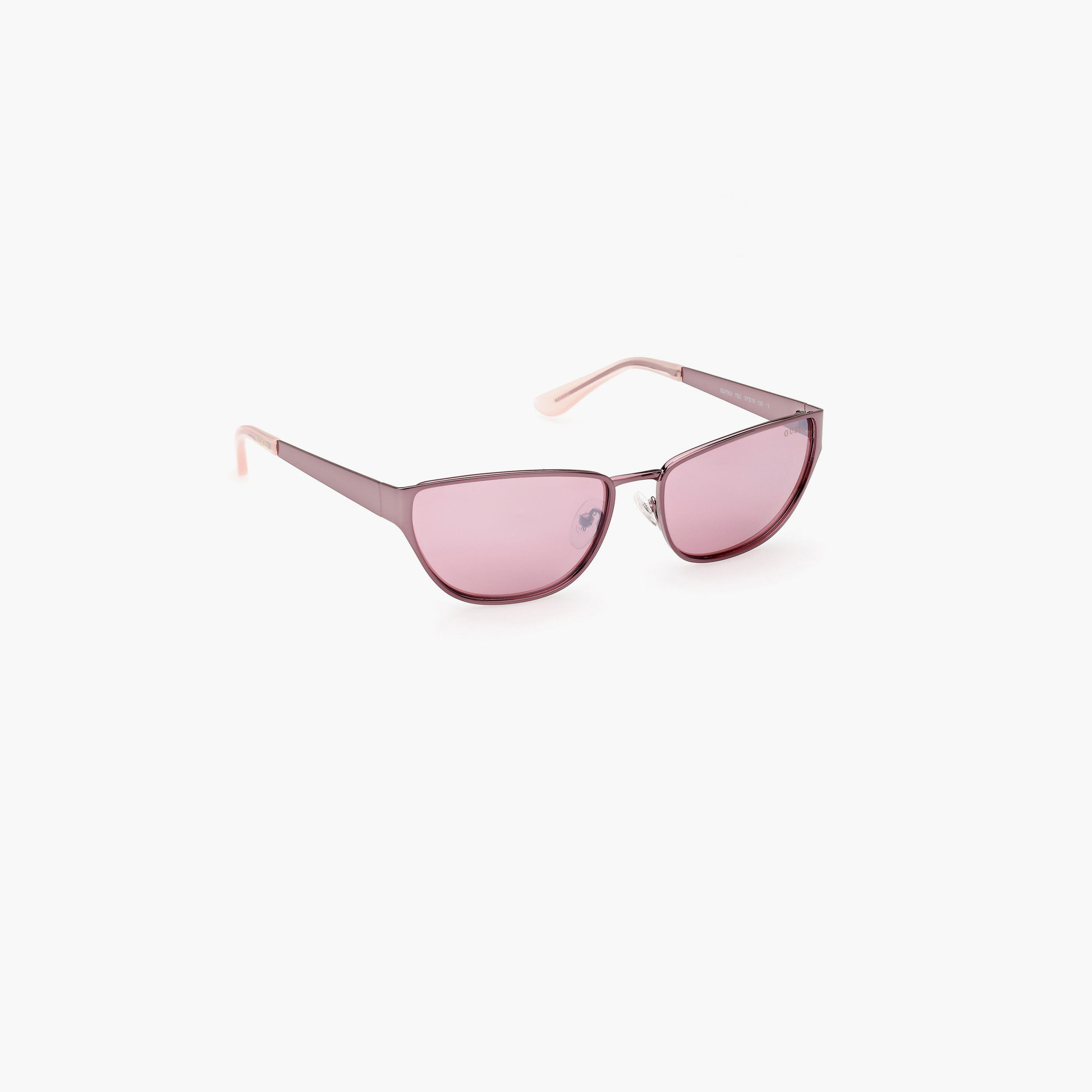يخمن نظارة شمسية بيضاوية لون زهري 57مم GU790372U57-women-sunglasses-image-3