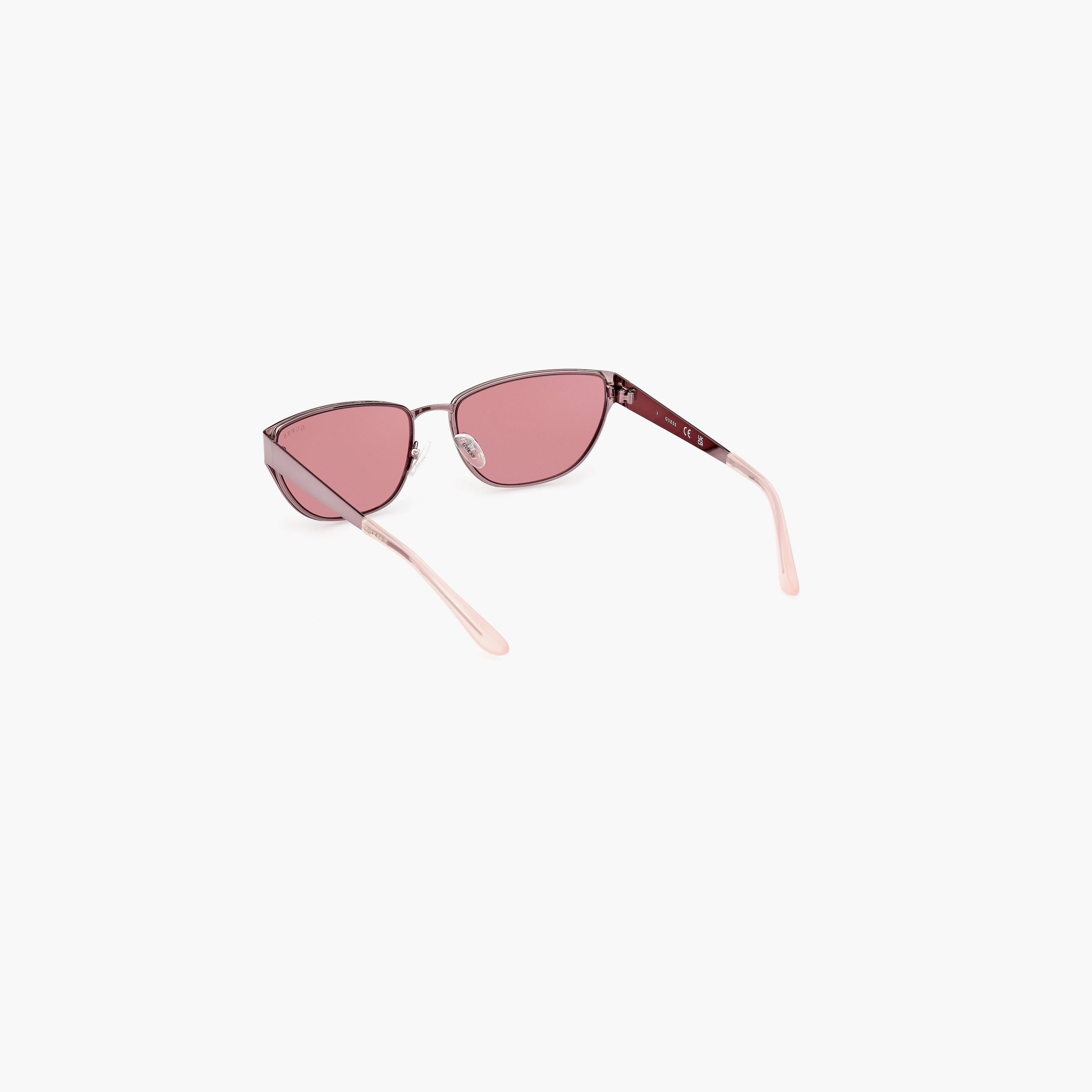 يخمن نظارة شمسية بيضاوية لون زهري 57مم GU790372U57-women-sunglasses-image-6