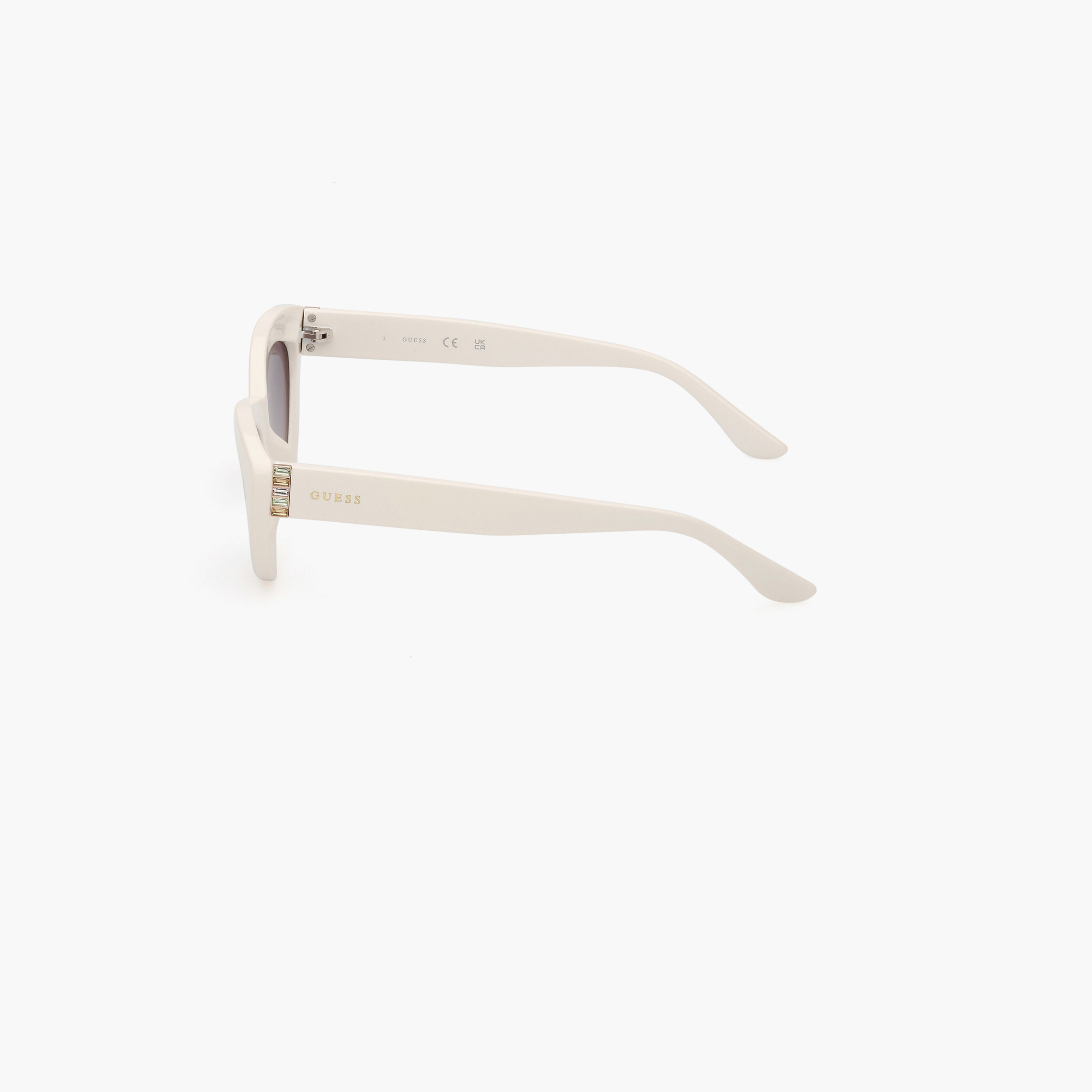 يخمن نظارة شمسية عيون القطة لون أسود 52مم GU790521P52-women-sunglasses-image-5