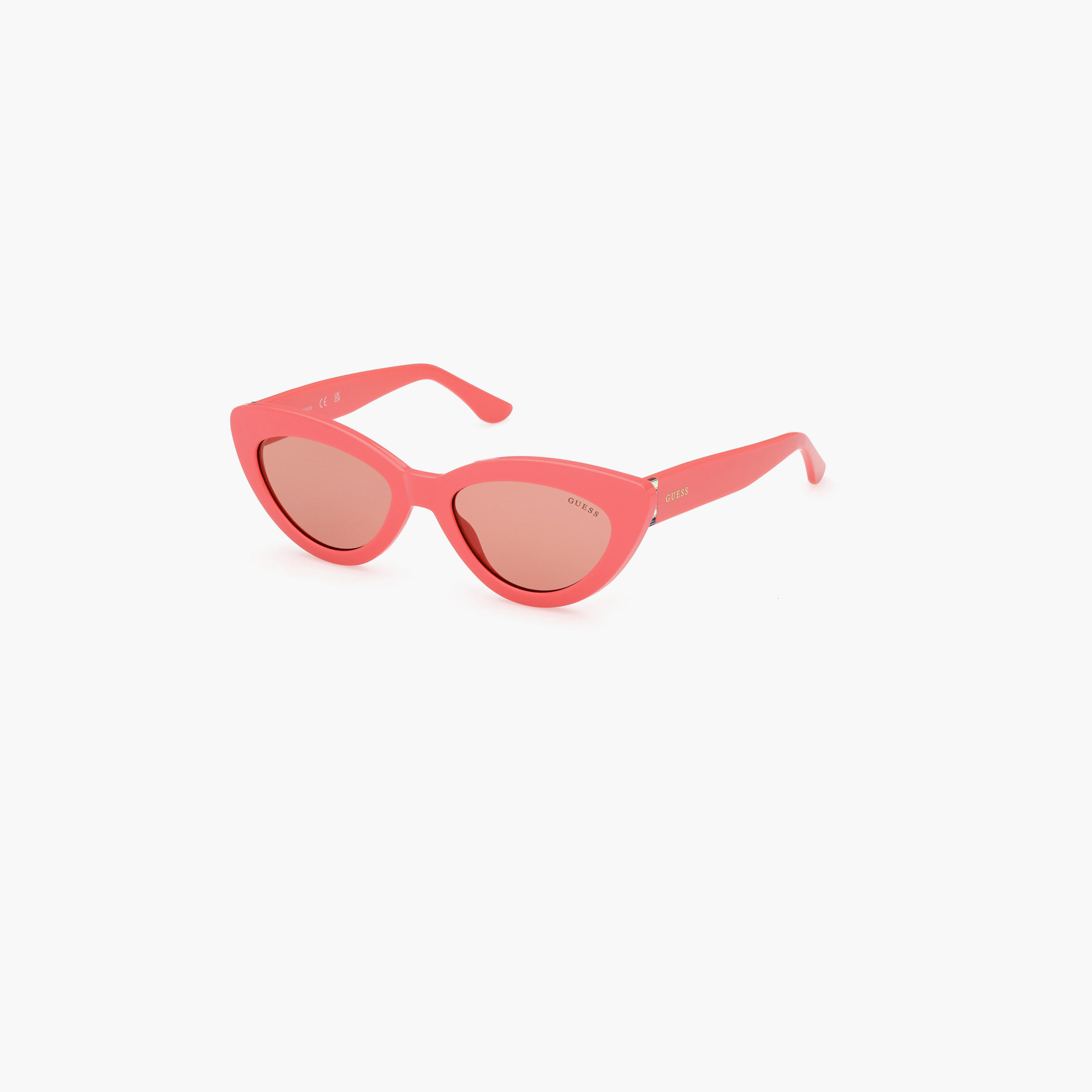 يخمن نظارة شمسية عيون القطة لون زهري 52مم GU790574S52-women-sunglasses-image-1
