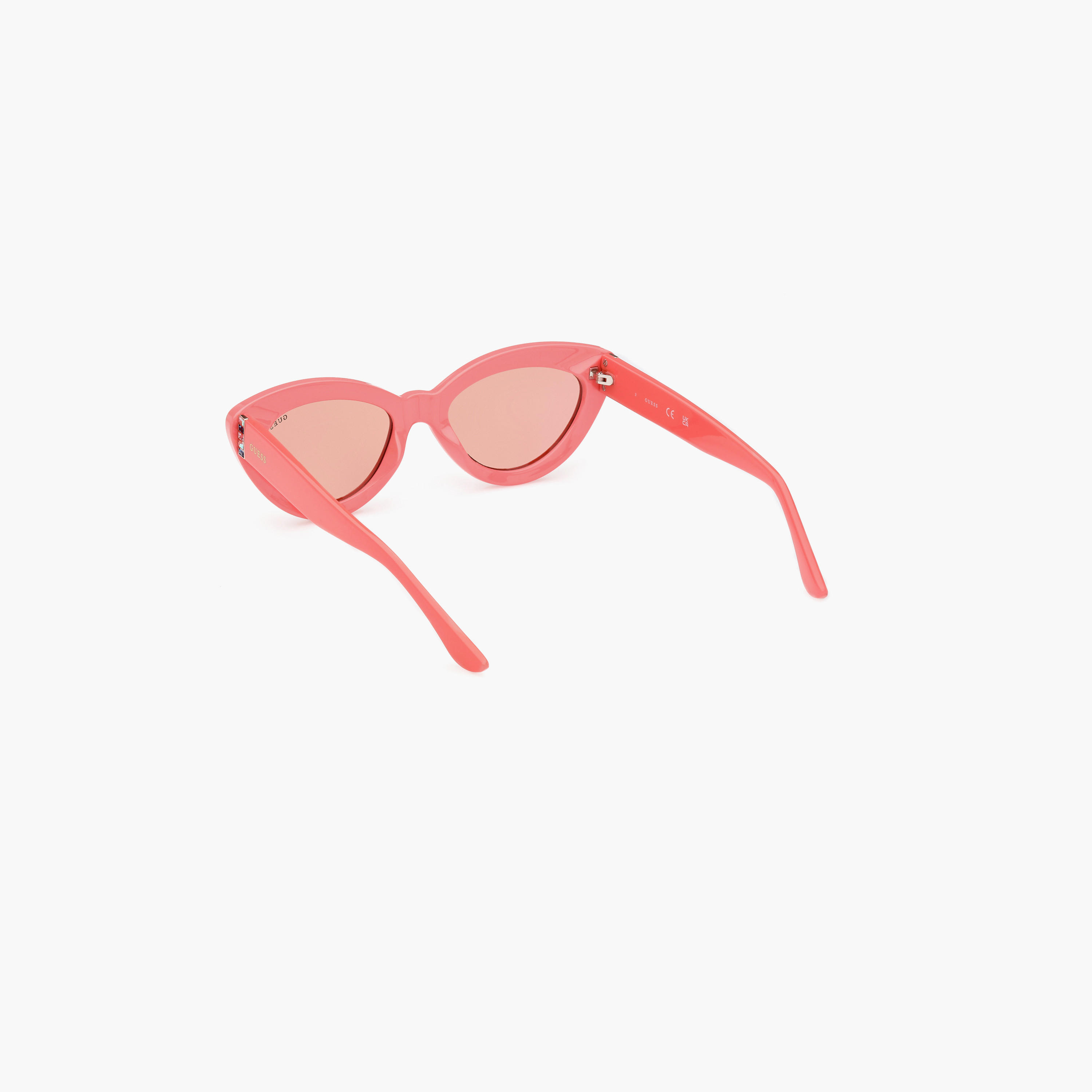 يخمن نظارة شمسية عيون القطة لون زهري 52مم GU790574S52-women-sunglasses-image-6