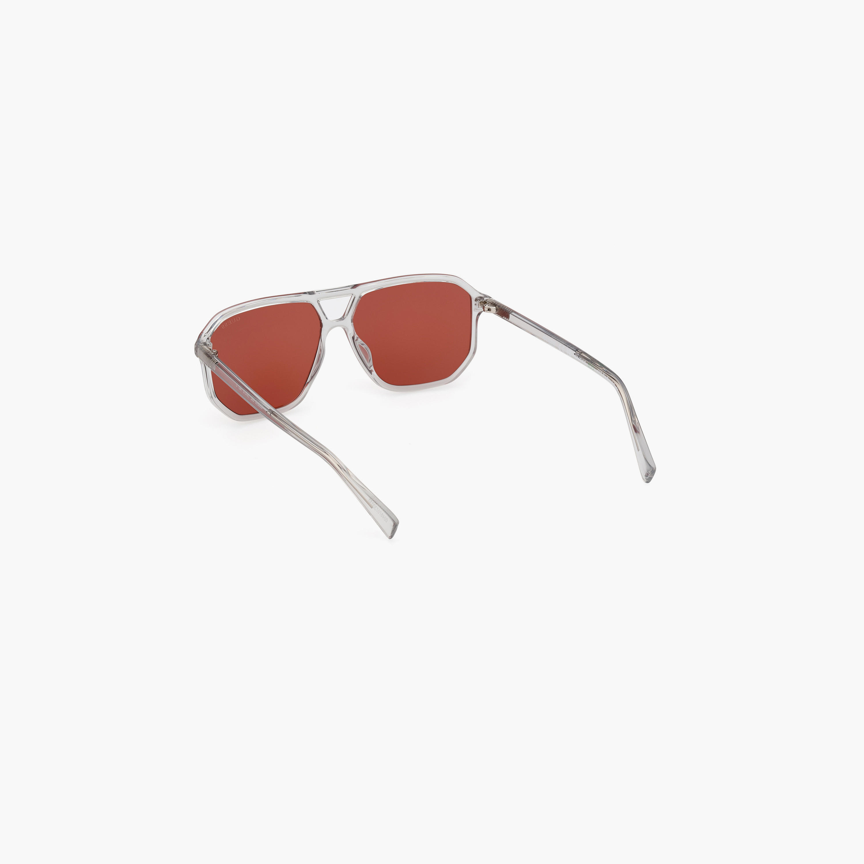 Guess 58MM Red Rectangle Sunglasses GU827620E58-men-sunglasses-image-6