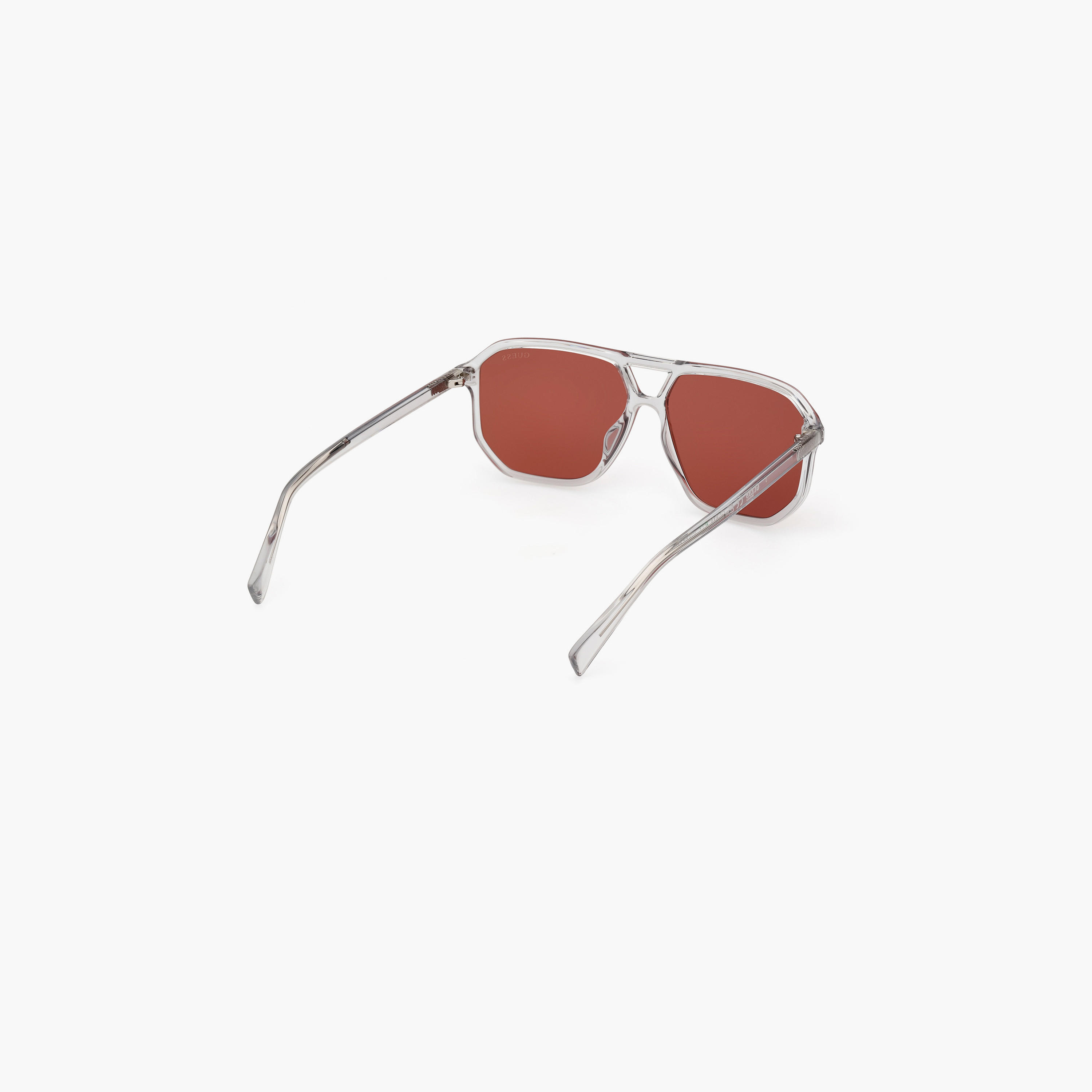 يخمن نظارة شمسية مستطيلة لون أحمر 58مم GU827620E58-men-sunglasses-image-8