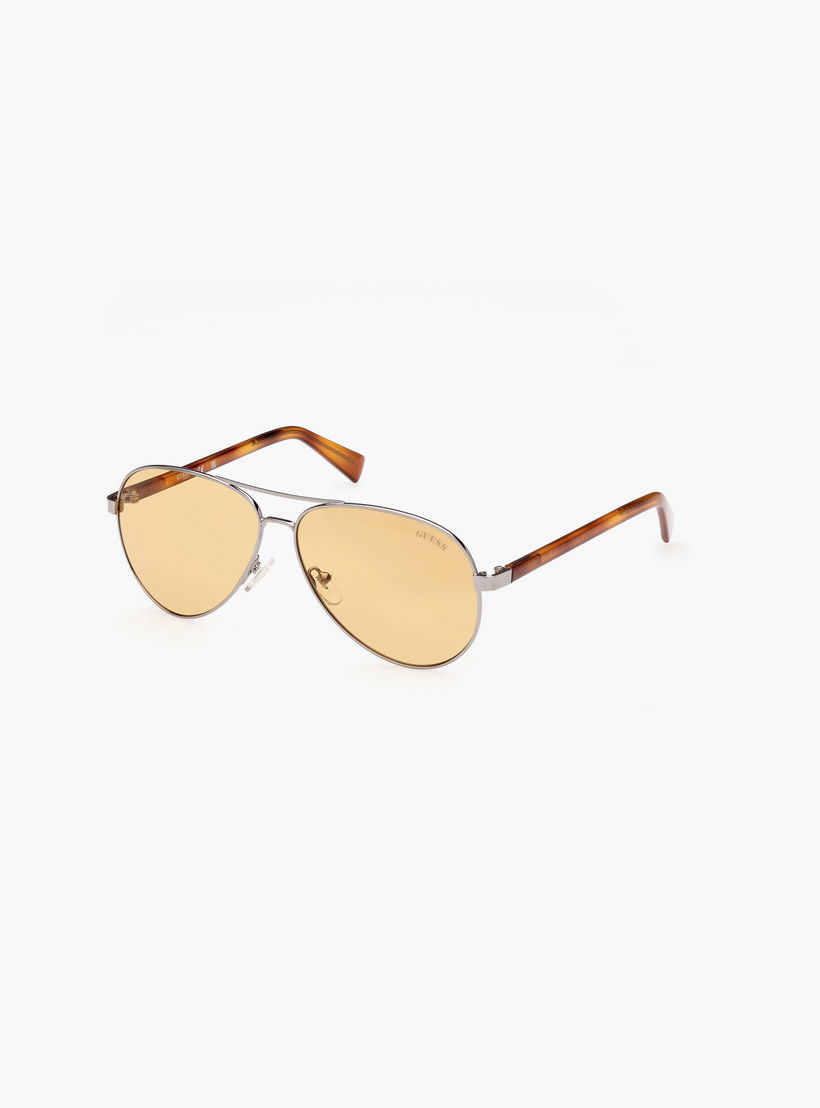 Guess 58MM Brown Aviator Sunglasses GU827908E58-men-sunglasses-image-1