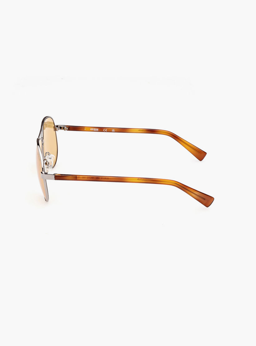 Guess 58MM Brown Aviator Sunglasses GU827908E58-men-sunglasses-image-5
