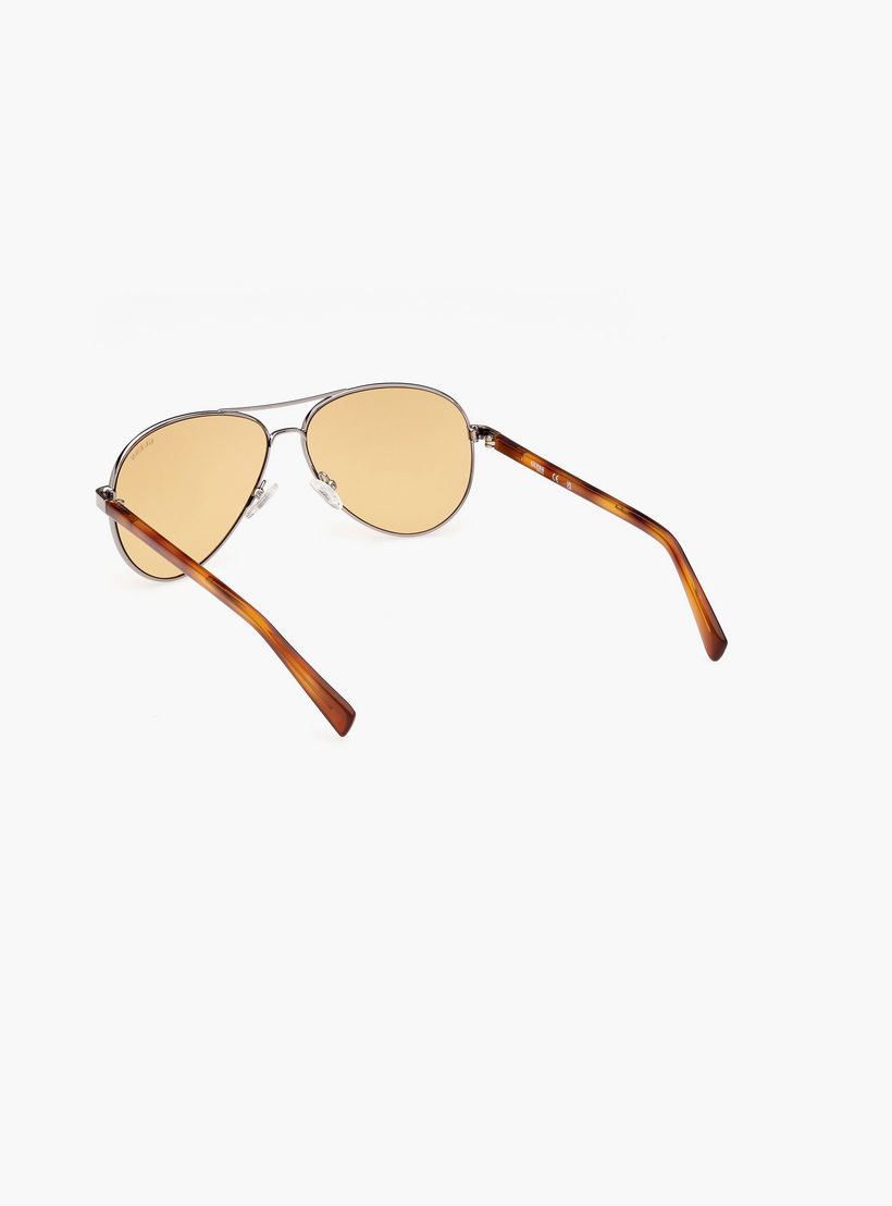 Guess 58MM Brown Aviator Sunglasses GU827908E58-men-sunglasses-image-6