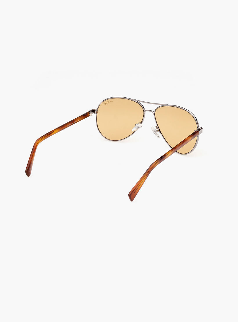 Guess 58MM Brown Aviator Sunglasses GU827908E58-men-sunglasses-image-8