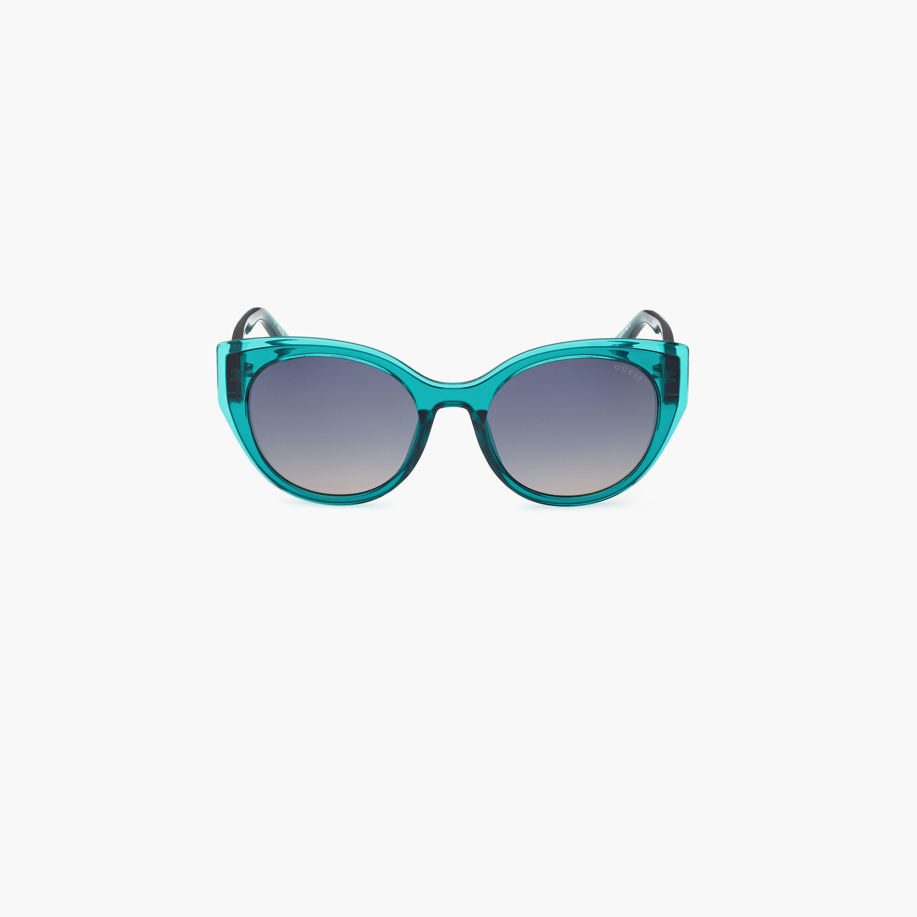 يخمن نظارة شمسية عيون القطة هندسية لون أخضر متدرج 53مم GU790996P53-women-sunglasses-image-4