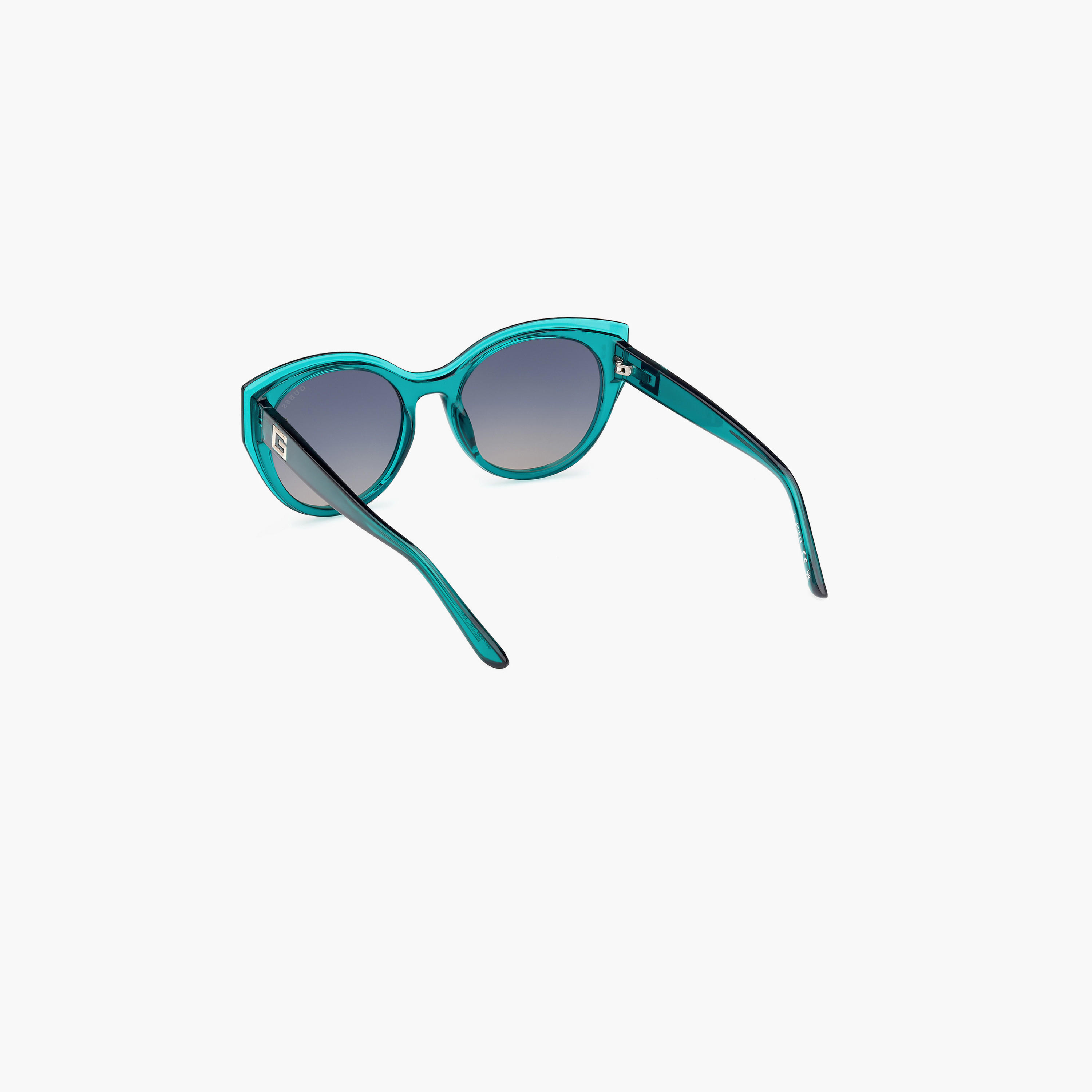 يخمن نظارة شمسية عيون القطة هندسية لون أخضر متدرج 53مم GU790996P53-women-sunglasses-image-6