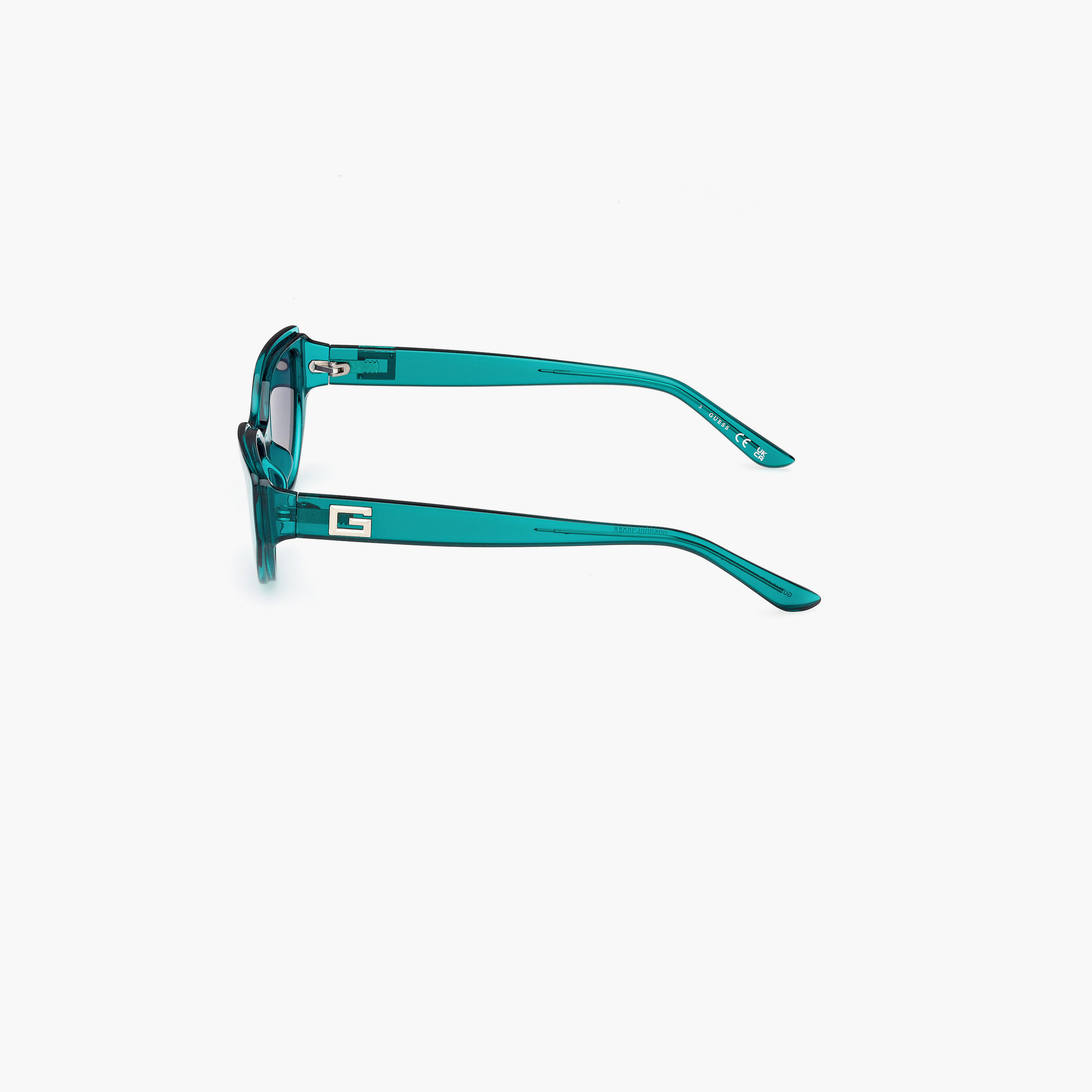 يخمن نظارة شمسية بيضاوية هندسية لون أخضر متدرج 52مم GU791096P52-women-sunglasses-image-5