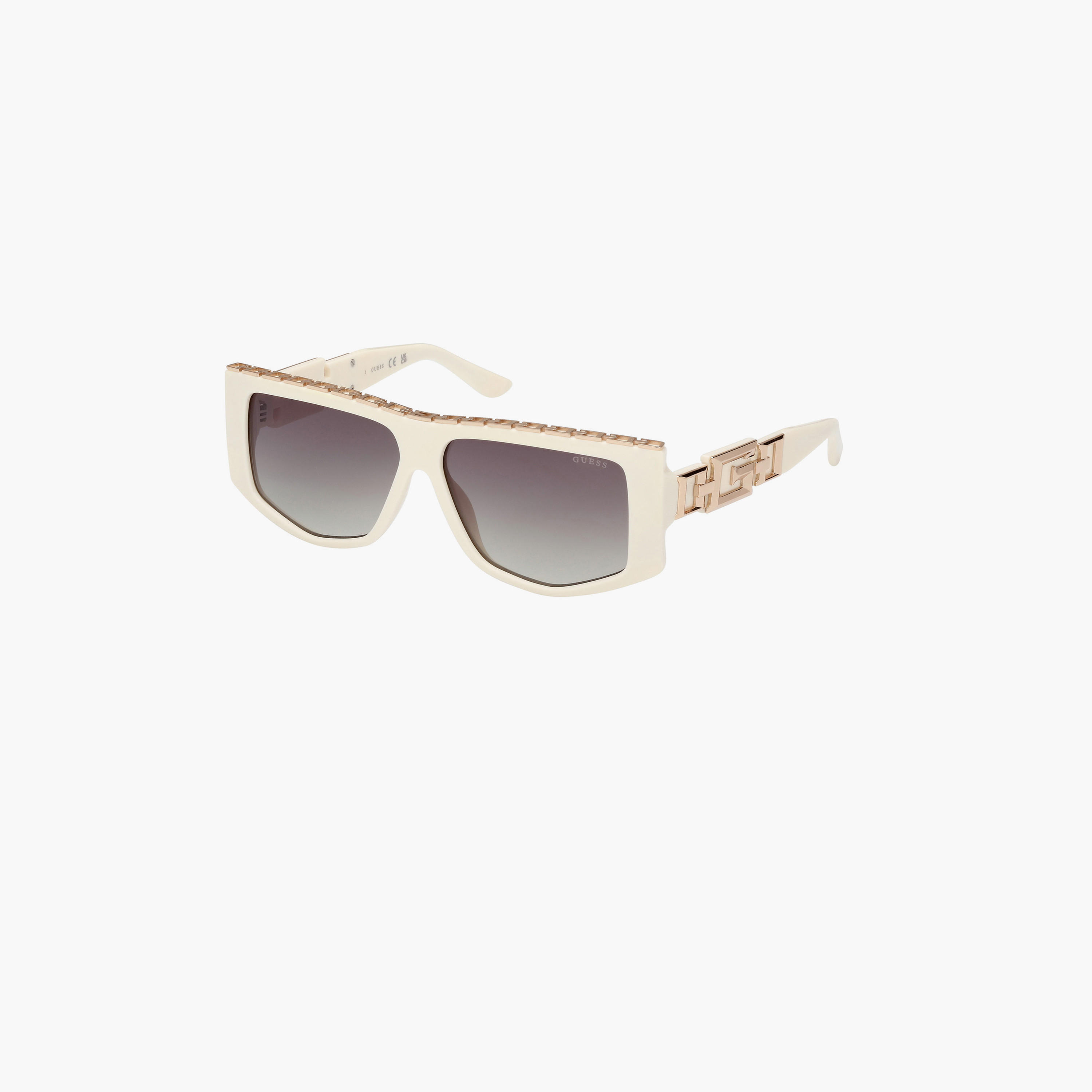 يخمن نظارة شمسية هندسية لون أخضر متدرج 58مم GU791421P58-women-sunglasses-image-1