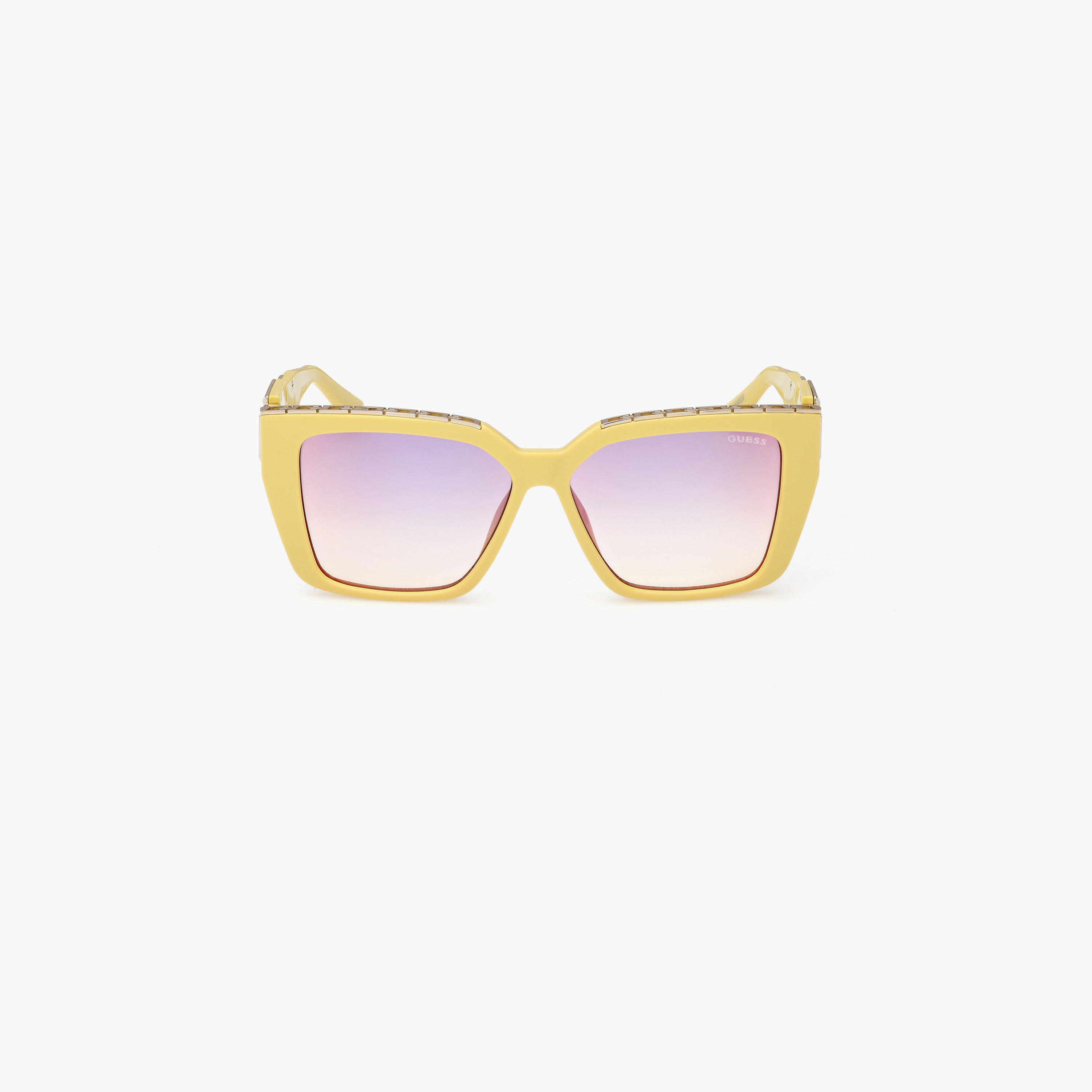 Guess 55MM Blue Mirror Butterfly Sunglasses GU791539X55-women-sunglasses-image-4