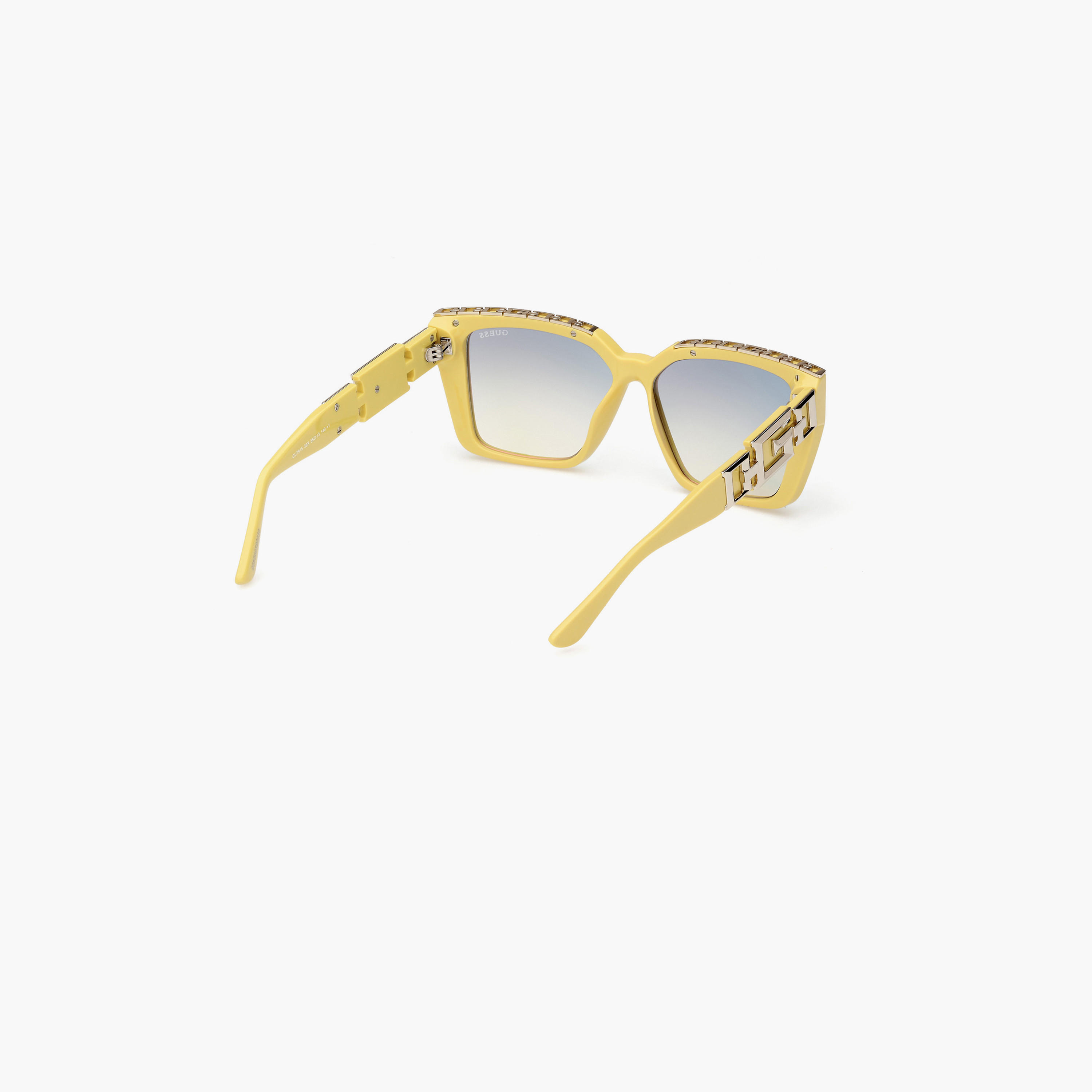 يخمن نظارة شمسية تصميم فراشة لون أزرق عاكس 55مم GU791539X55-women-sunglasses-image-8