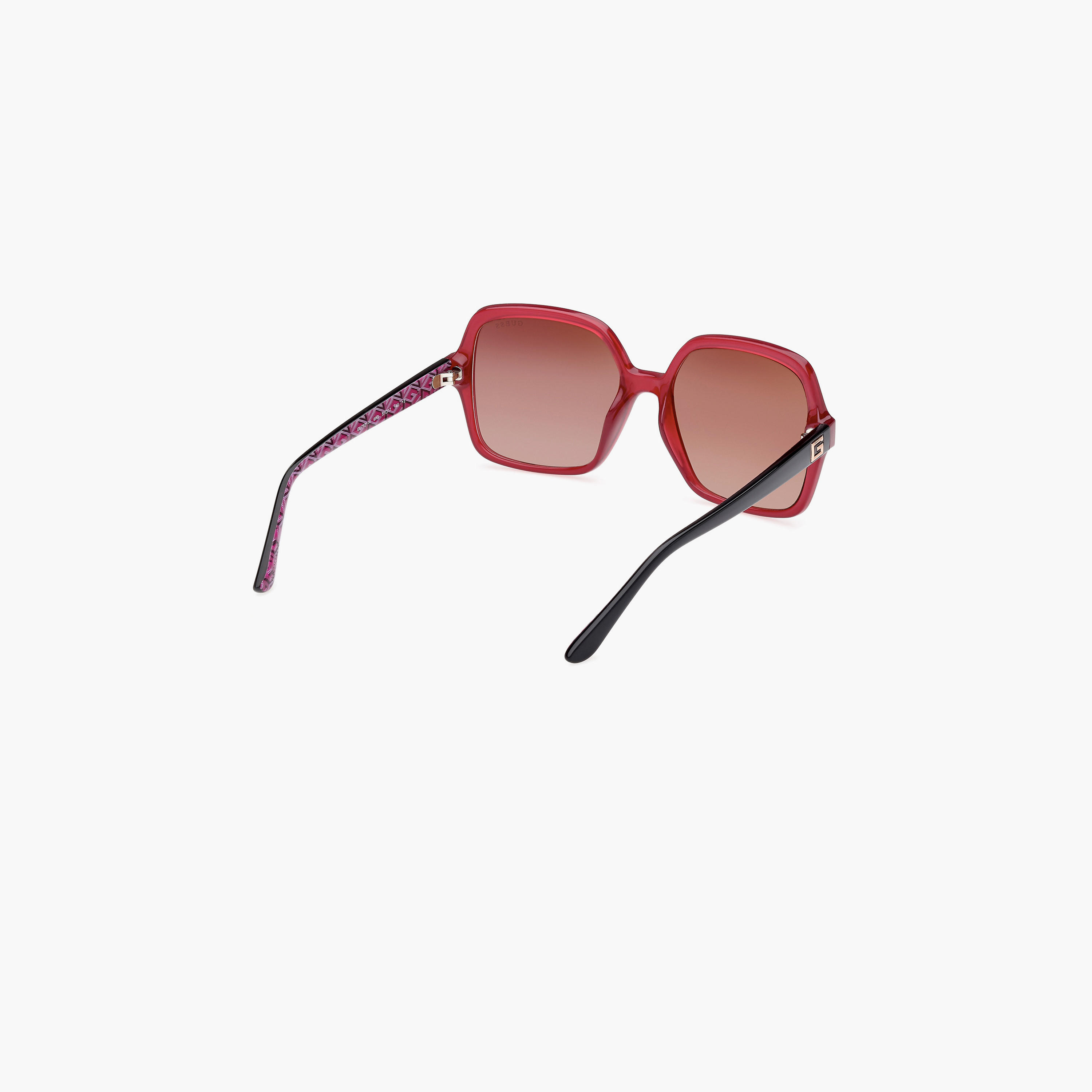يخمن نظارة شمسية مربعة لون بني عاكس 57مم GU7921-H69G57-women-sunglasses-image-8