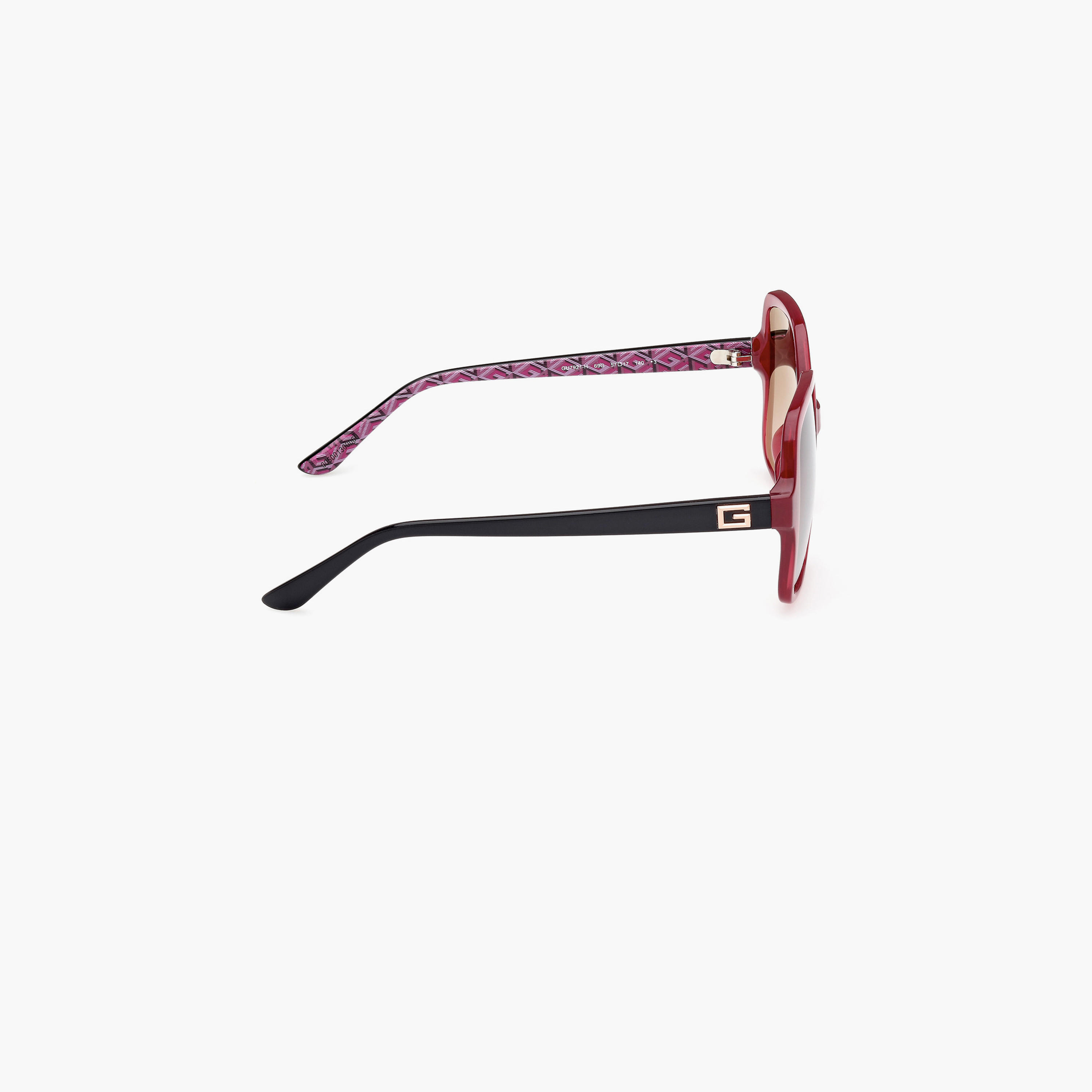 يخمن نظارة شمسية مربعة لون بني عاكس 57مم GU7921-H69G57-women-sunglasses-image-9