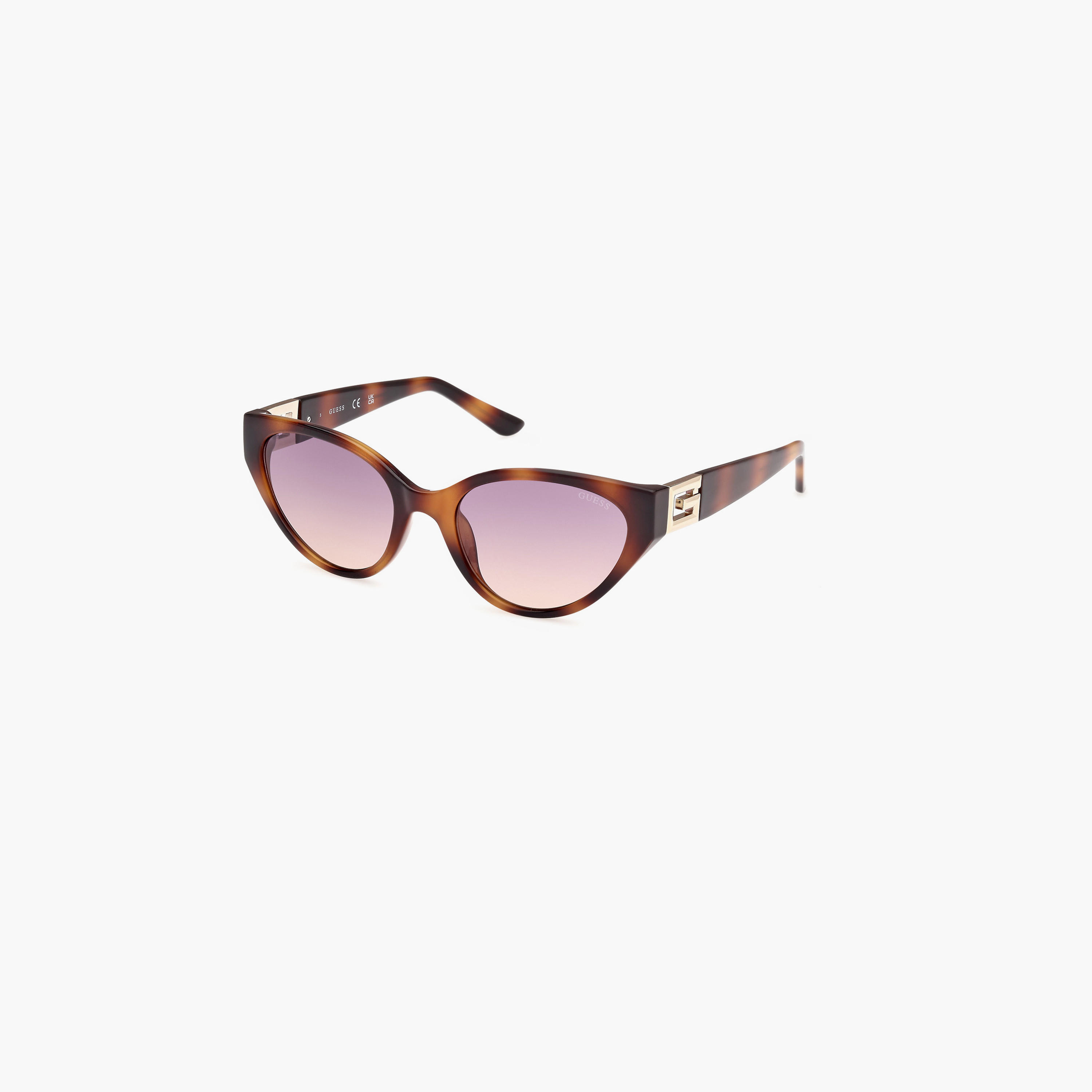 Guess 54MM Gradient Or Mirror Violet Cat Eye Sunglasses GU792553Z54-women-sunglasses-image-1