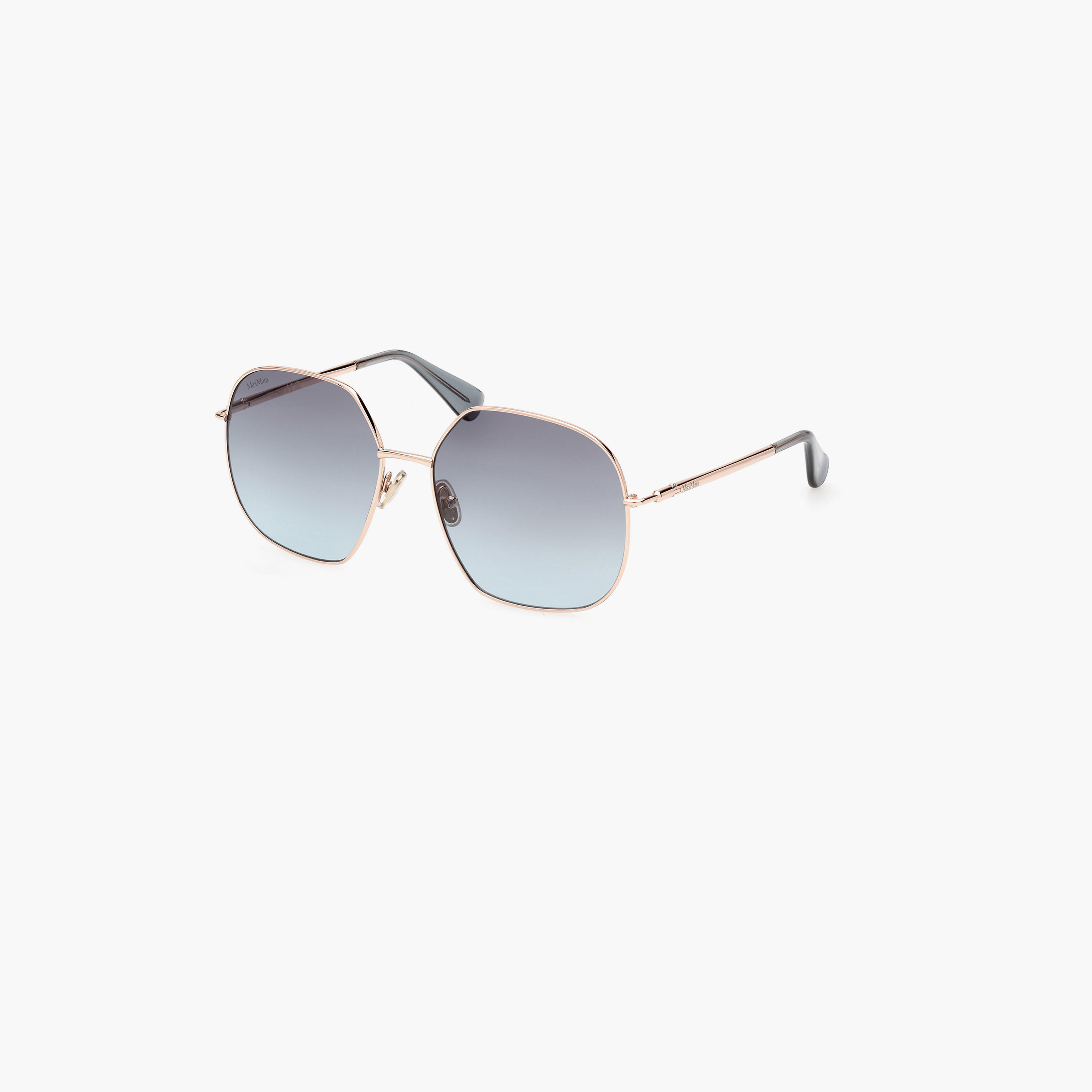 MaxMara 60MM Gradient Blue Geometric Sunglasses MM006128W60-women-sunglasses-image-1