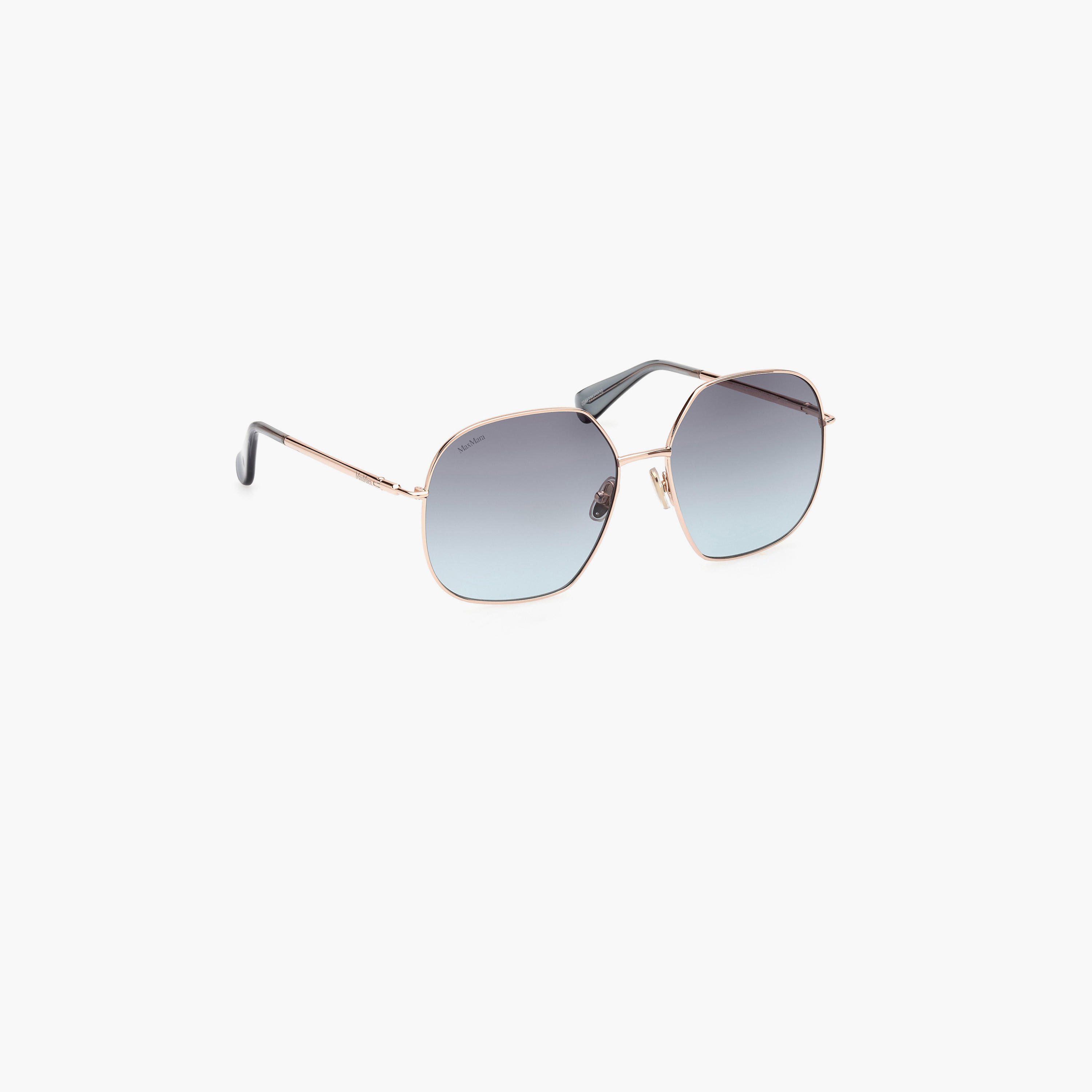 MaxMara 60MM Gradient Blue Geometric Sunglasses MM006128W60-women-sunglasses-image-3
