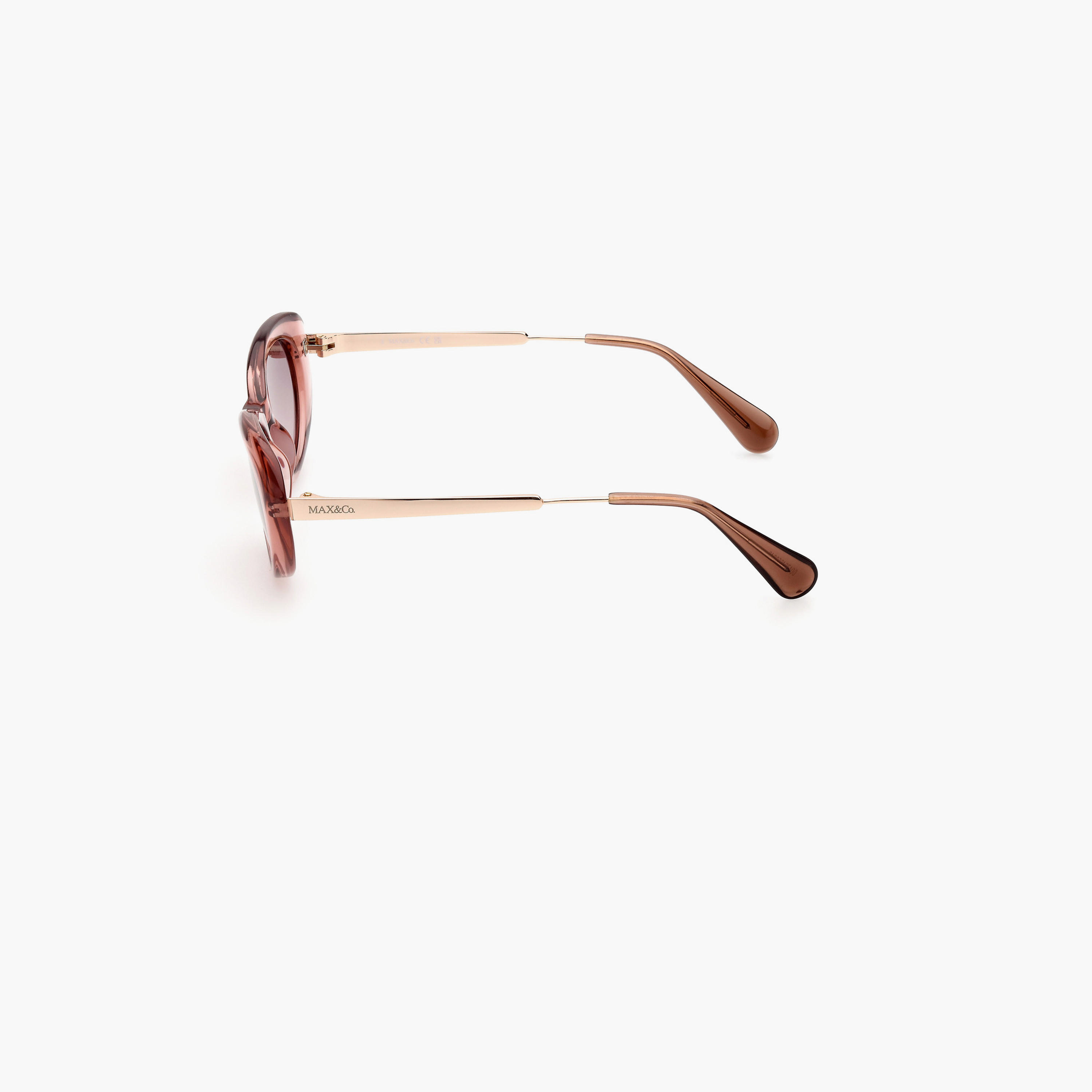 Max &Co 52MM Gradient Smoke Oval Sunglasses MO007772F52-women-sunglasses-image-5