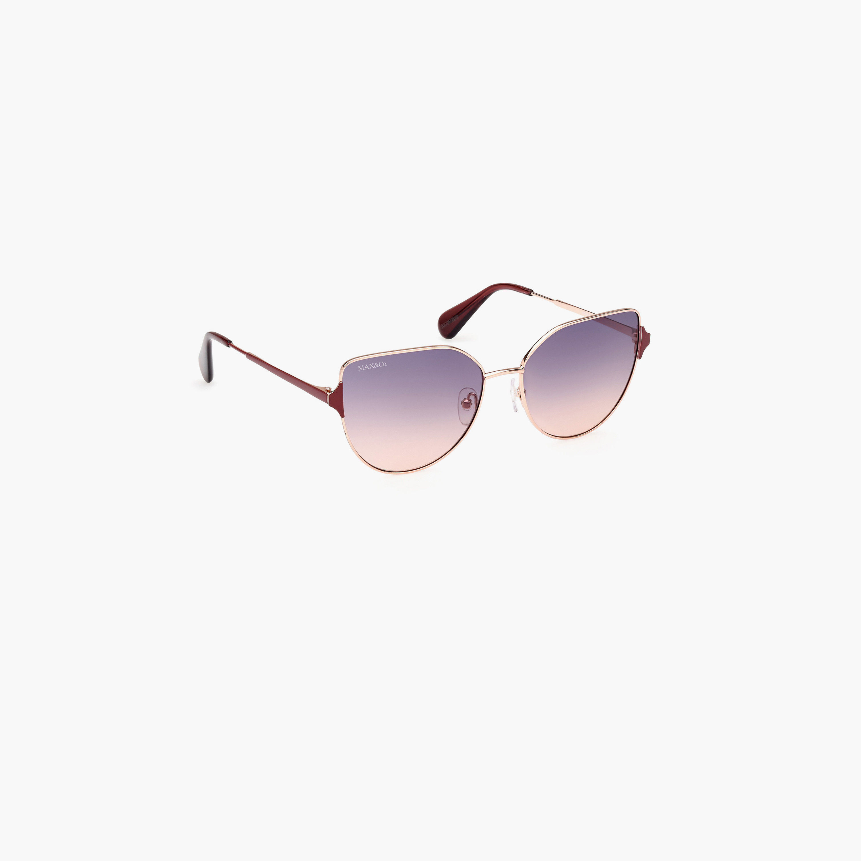 ماكس اند كو. نظارة شمسية عيون القطة هندسية لون إزرق متدرج 57مم MO008233W57-women-sunglasses-image-3