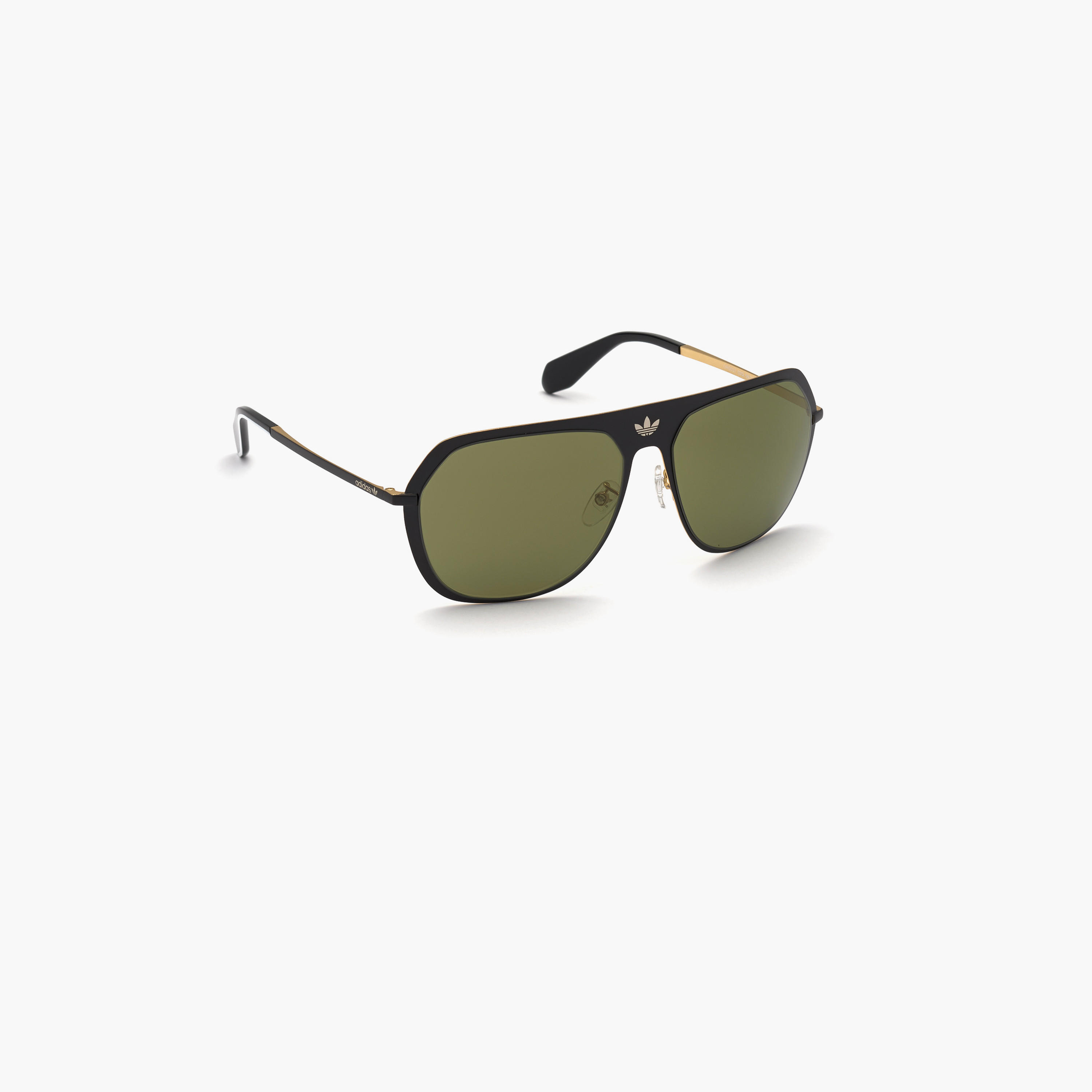 أديداس نظارة شمسية أفياتور لون أخضر عاكس 58مم OR003702Q58-men-sunglasses-image-3