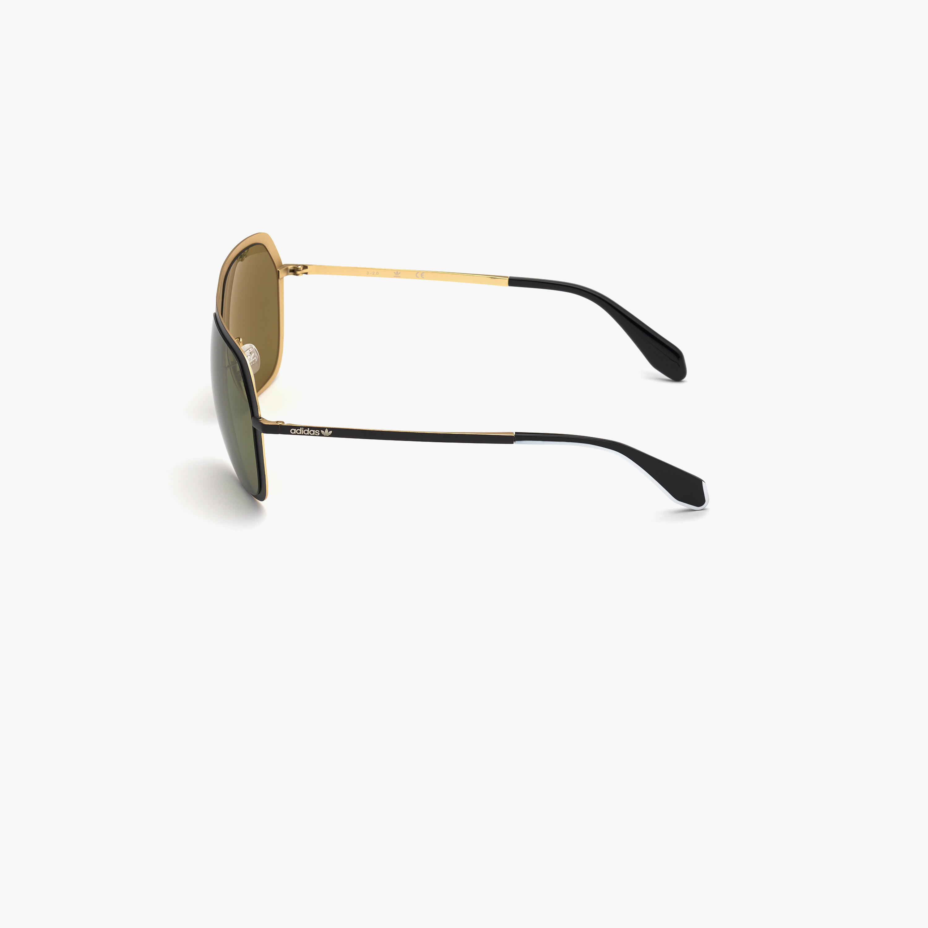 أديداس نظارة شمسية أفياتور لون أخضر عاكس 58مم OR003702Q58-men-sunglasses-image-5