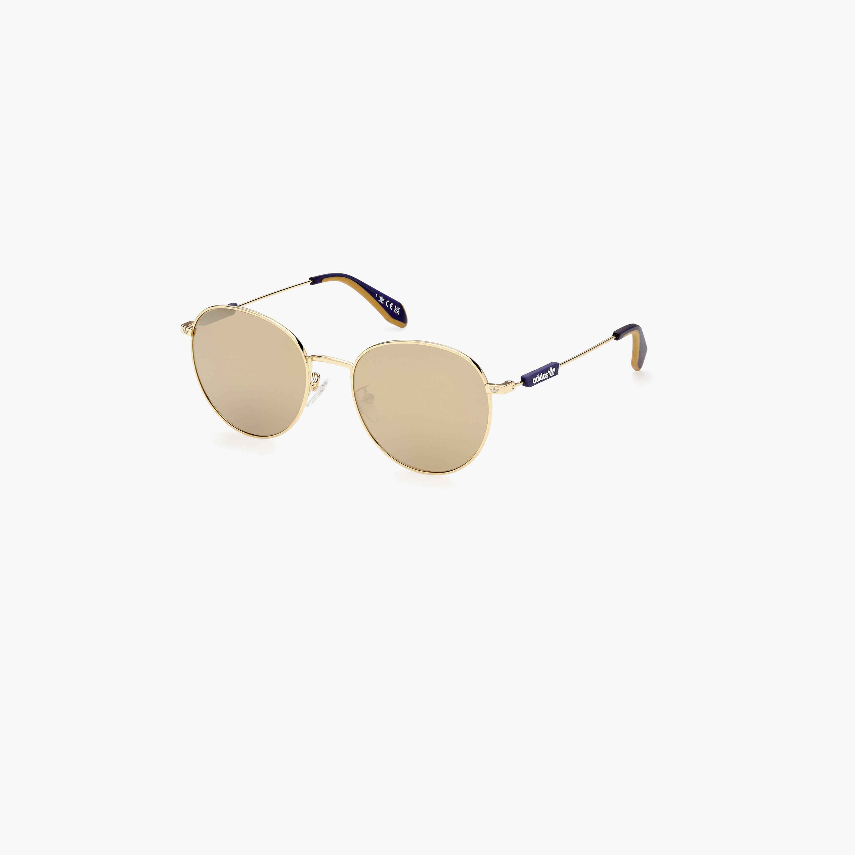 أديداس نظارة شمسية بيضاوية لون بني عاكس 54مم OR007230G54-men-sunglasses-image-1