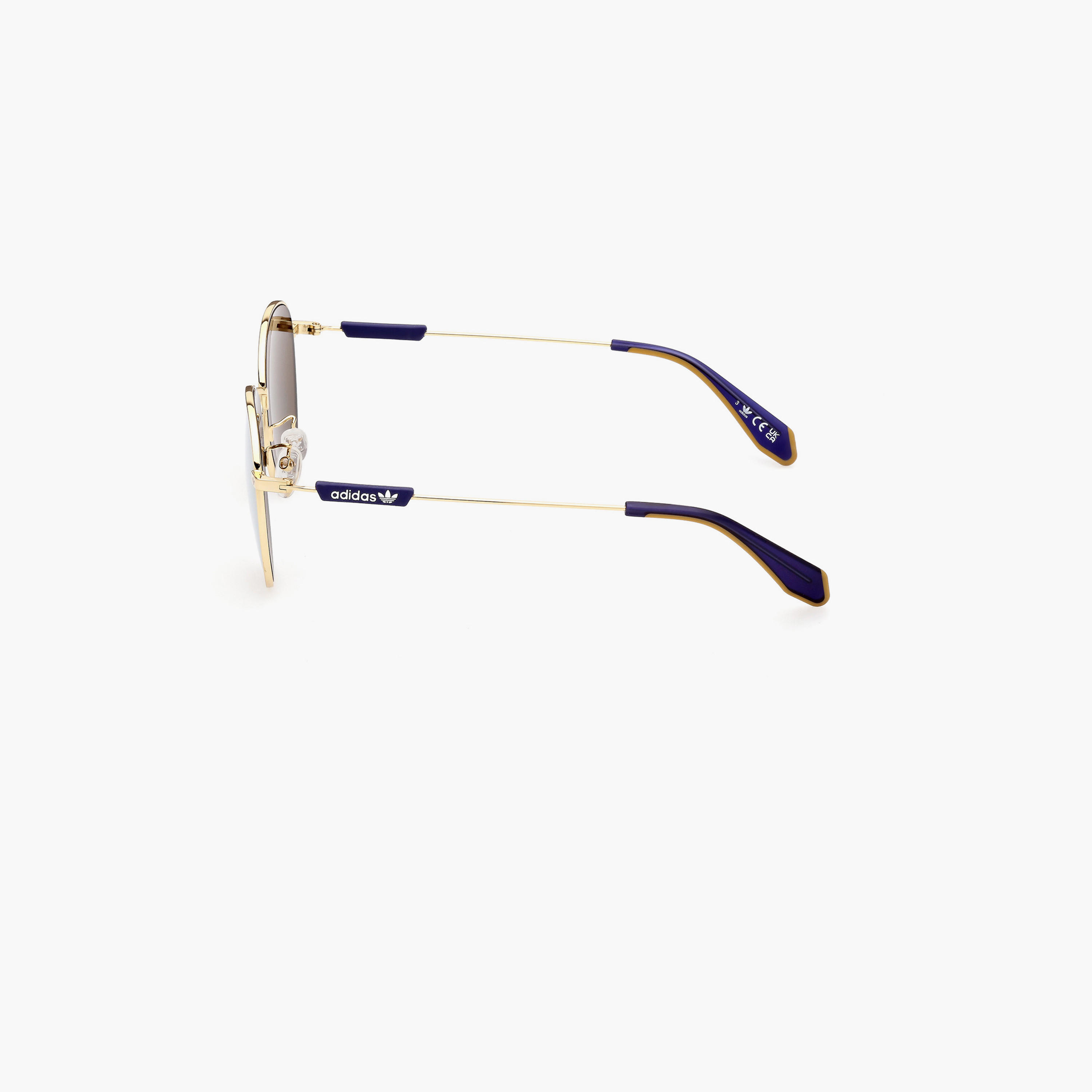 أديداس نظارة شمسية بيضاوية لون بني عاكس 54مم OR007230G54-men-sunglasses-image-5