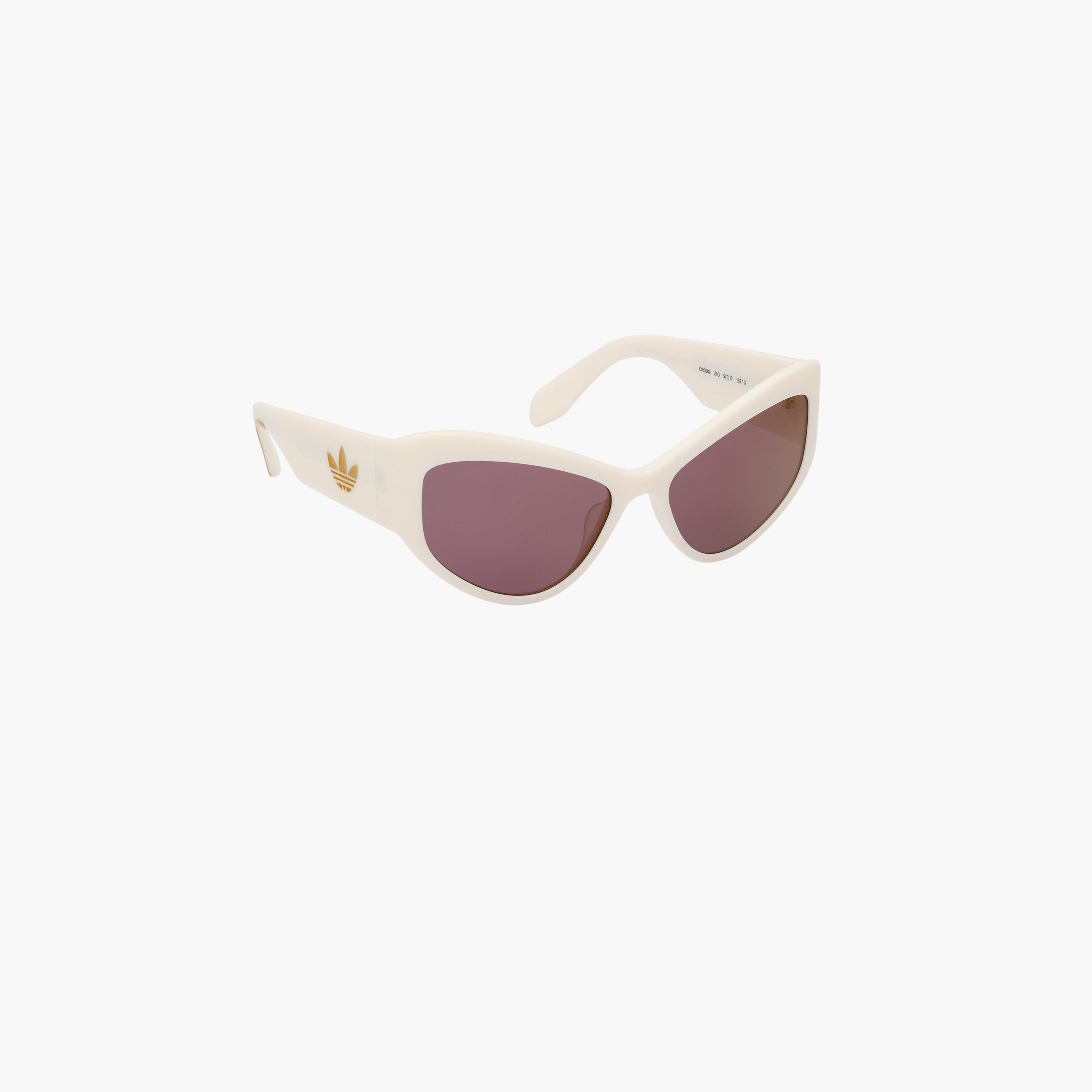 أديداس نظارة شمسية لون بني عاكس 57مم OR008921G57-women-sunglasses-image-3
