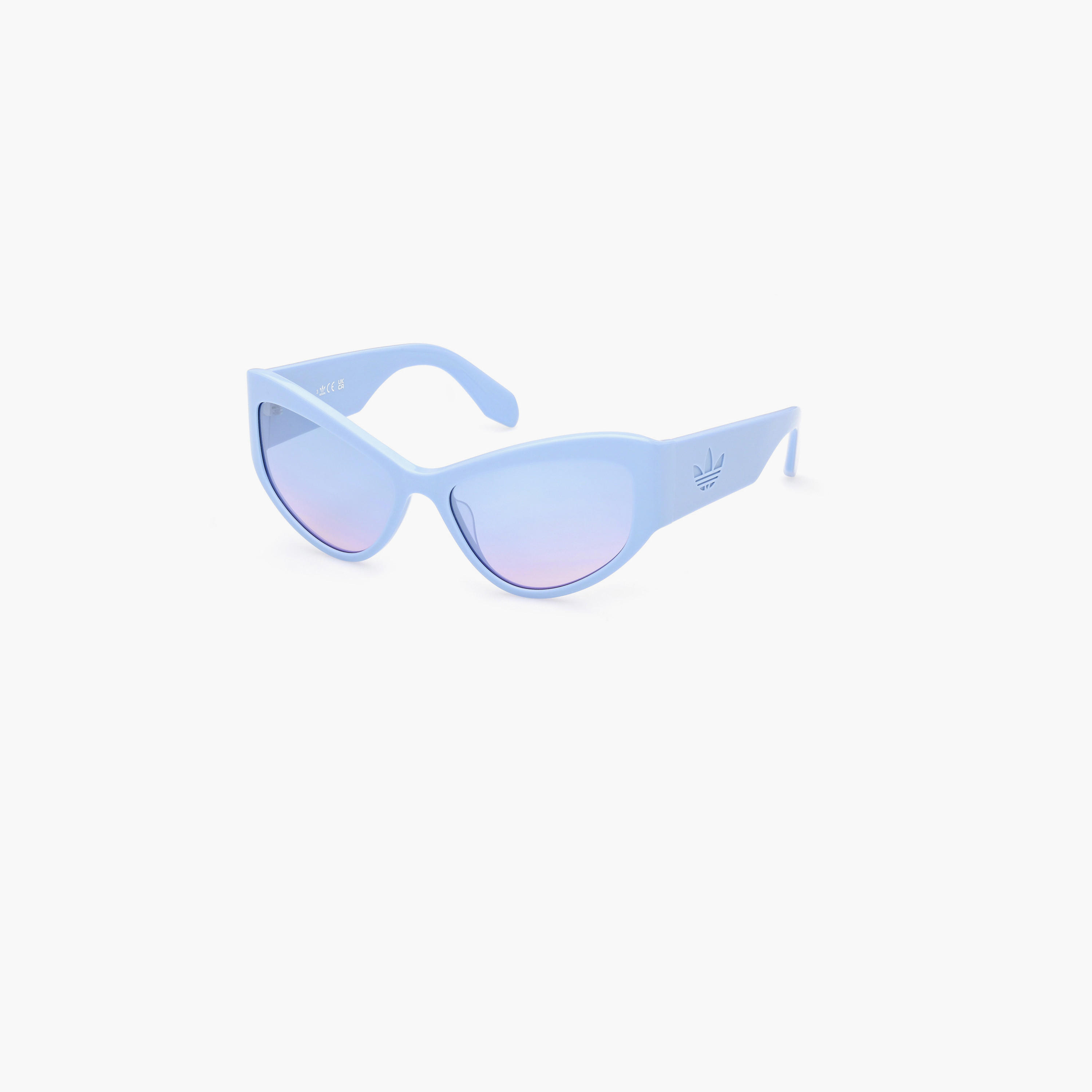 أديداس نظارة شمسية لون أزرق عاكس 57مم OR008984X57-women-sunglasses-image-1