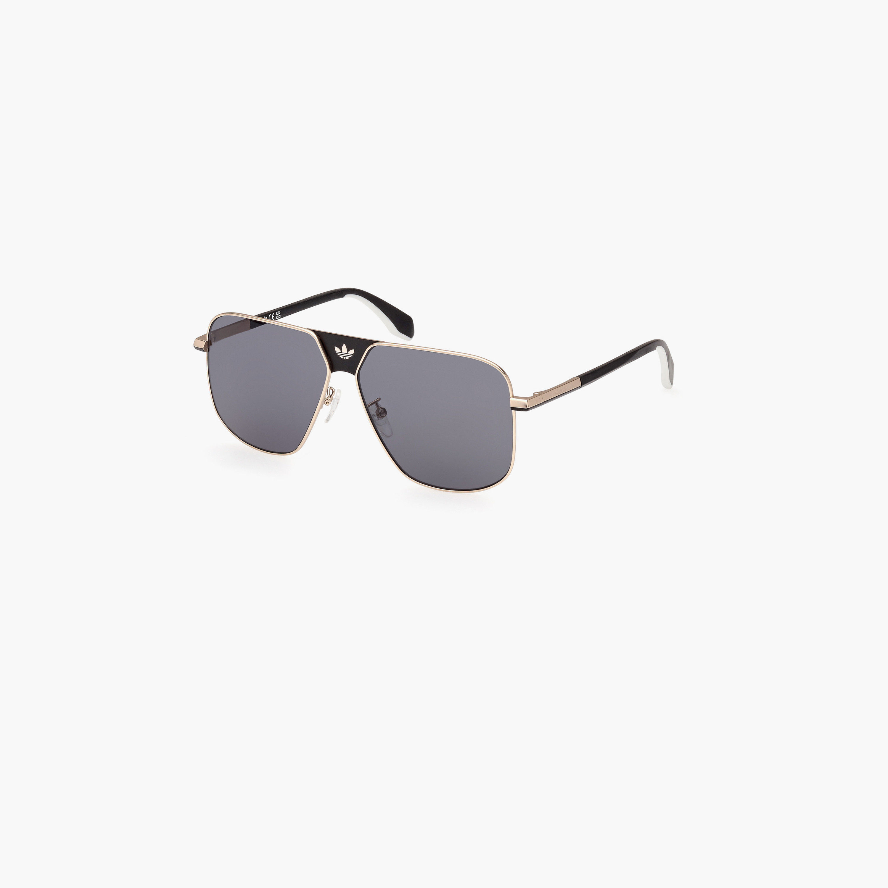 Adidas Originals 60MM Smoke Square Sunglasses OR009132A60-men-sunglasses-image-1