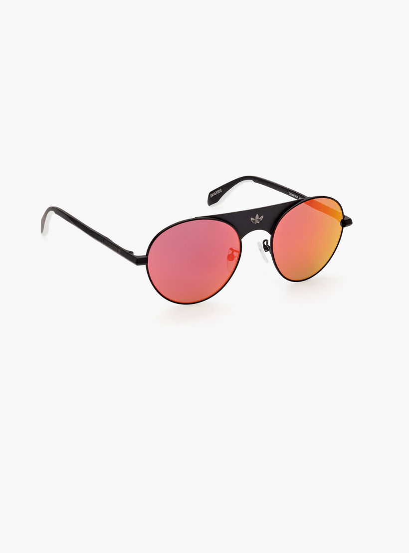 أديداس نظارة شمسية بيضاوية لون خمري عاكس 54مم OR009202Z54-men-sunglasses-image-3