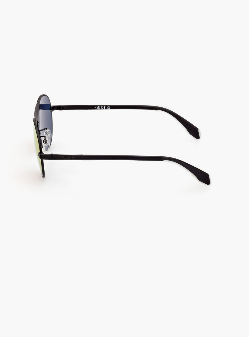 أديداس نظارة شمسية بيضاوية لون خمري عاكس 54مم OR009202Z54-men-sunglasses-image-5
