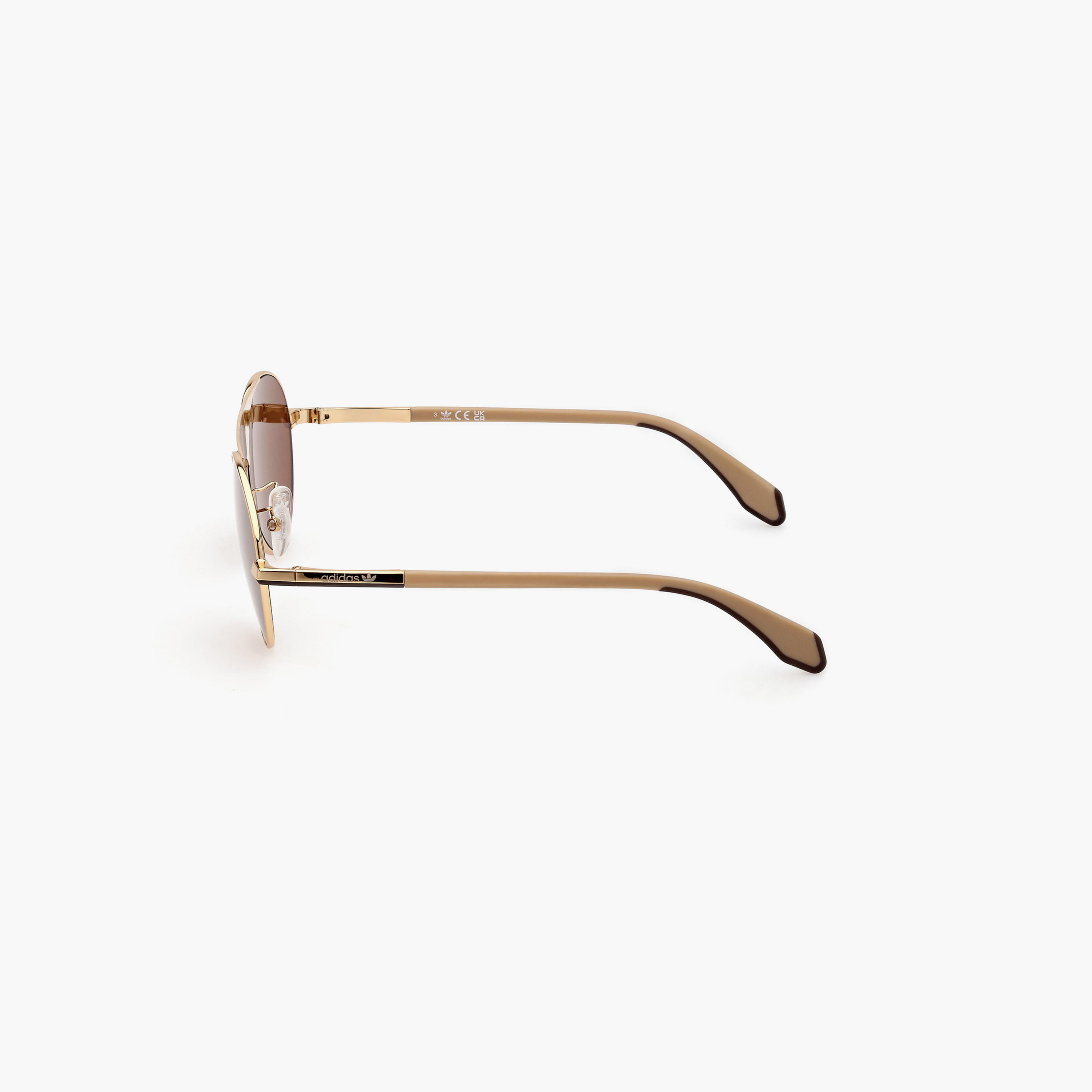 أديداس نظارة شمسية بيضاوية لون بني عاكس 54مم OR009231G54-men-sunglasses-image-5
