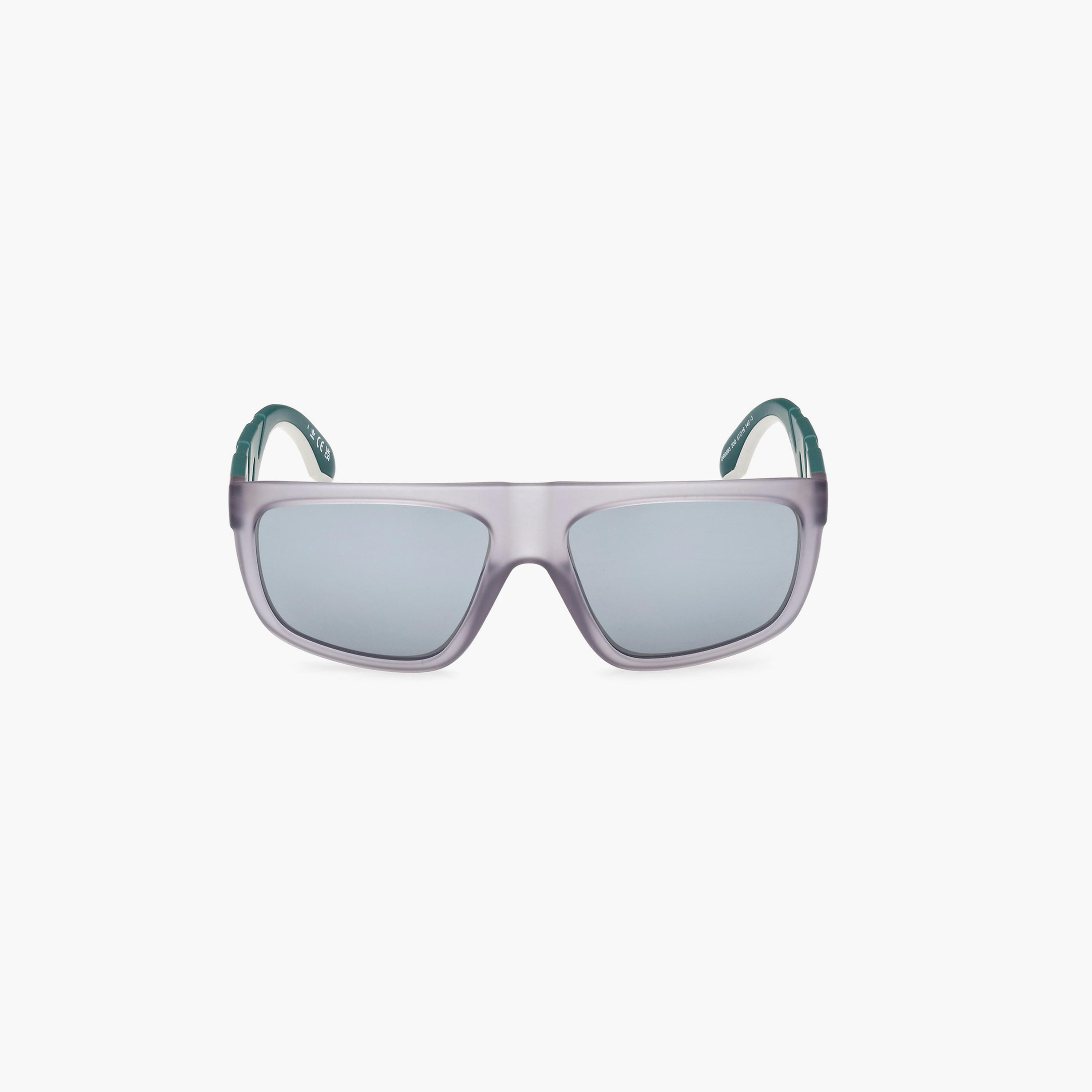 أديداس نظارة شمسية مستطيلة لون أخضر عاكس 57مم OR009320Q57-men-sunglasses-image-4