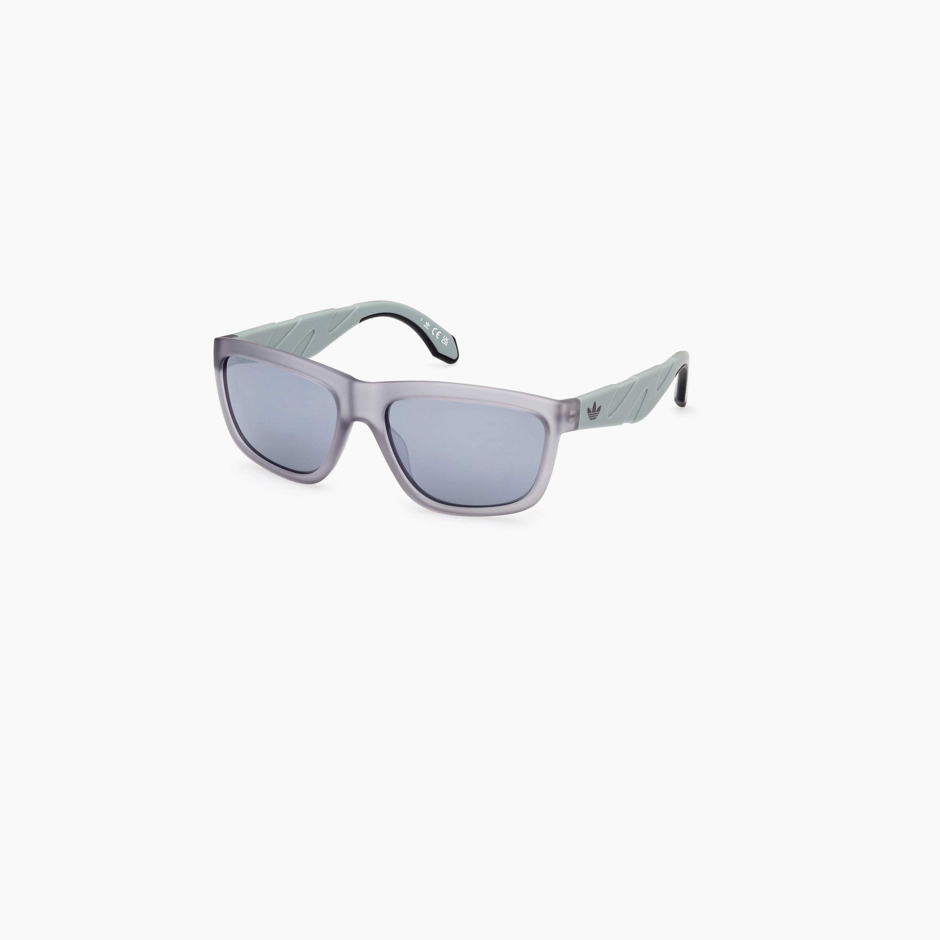 أديداس نظارة شمسية مستطيلة لون دخاني عاكس 58مم OR009420C58-men-sunglasses-image-1