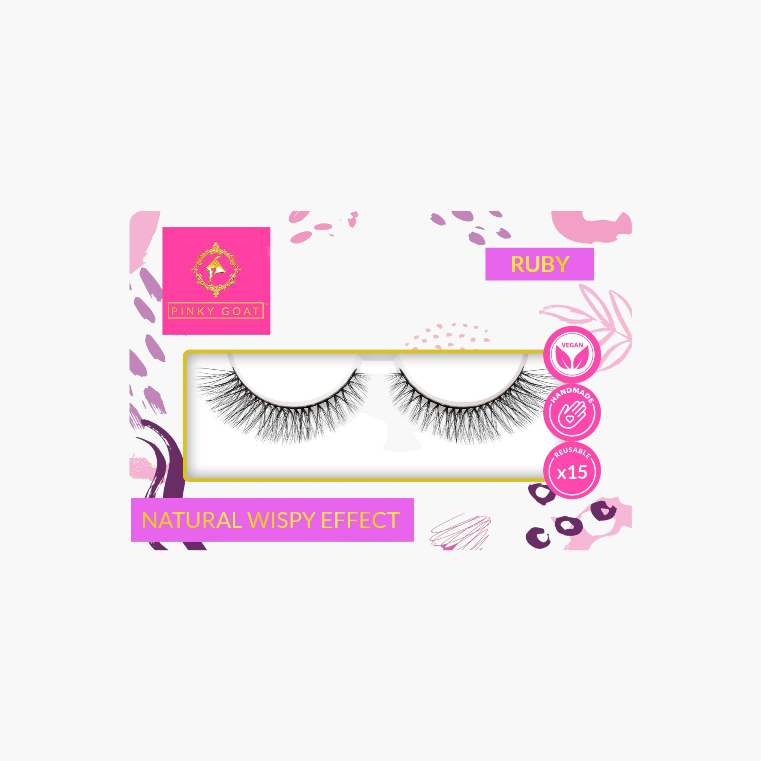 رموش روبي من بينكي جوت-beautyandpersonalcare-makeup-eyes-falselashes-image-1